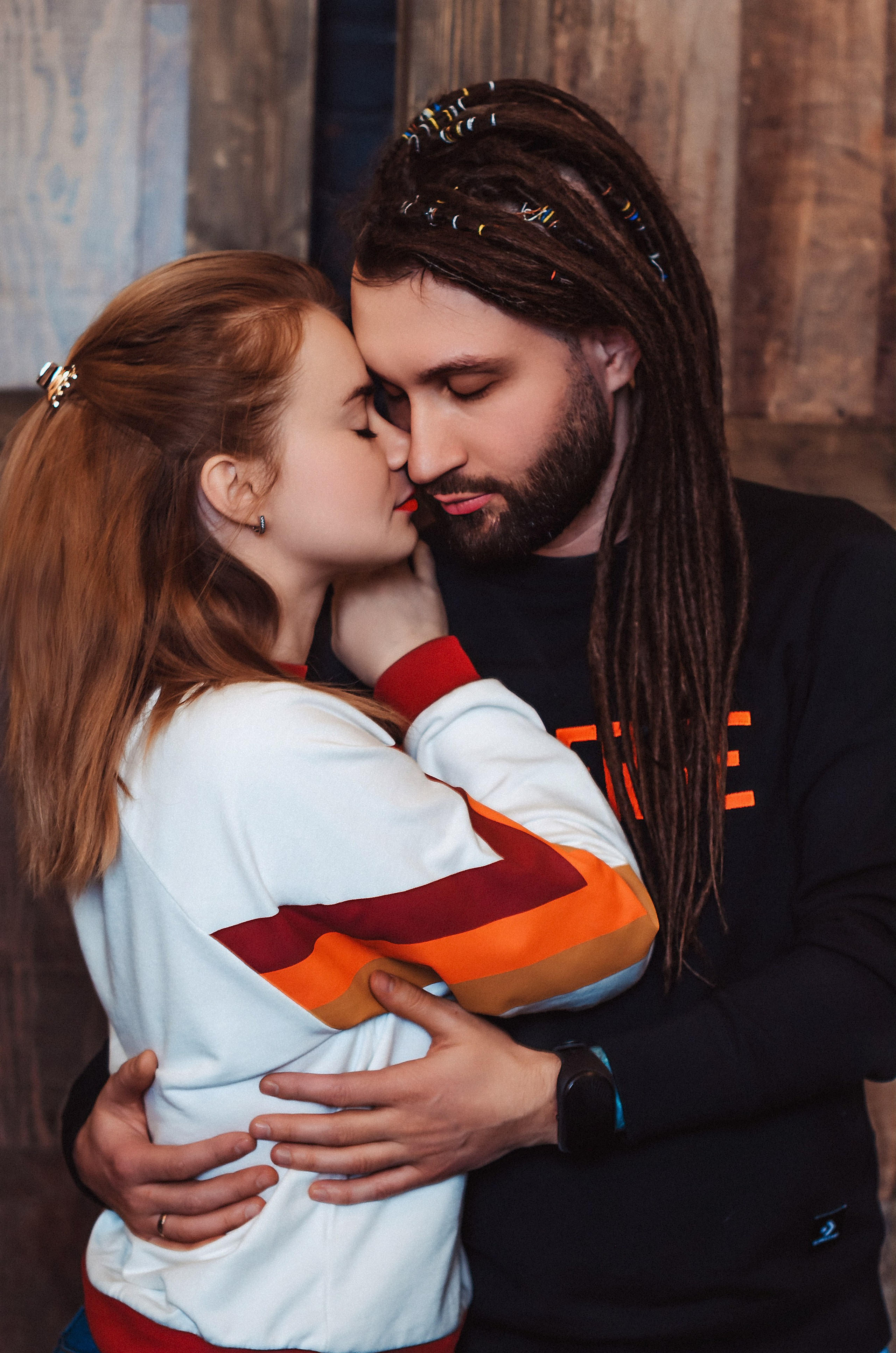 Новогодняя Love Story Виталии и Виталия. Фотограф Алиса Агафонова в Санкт-Петербурге