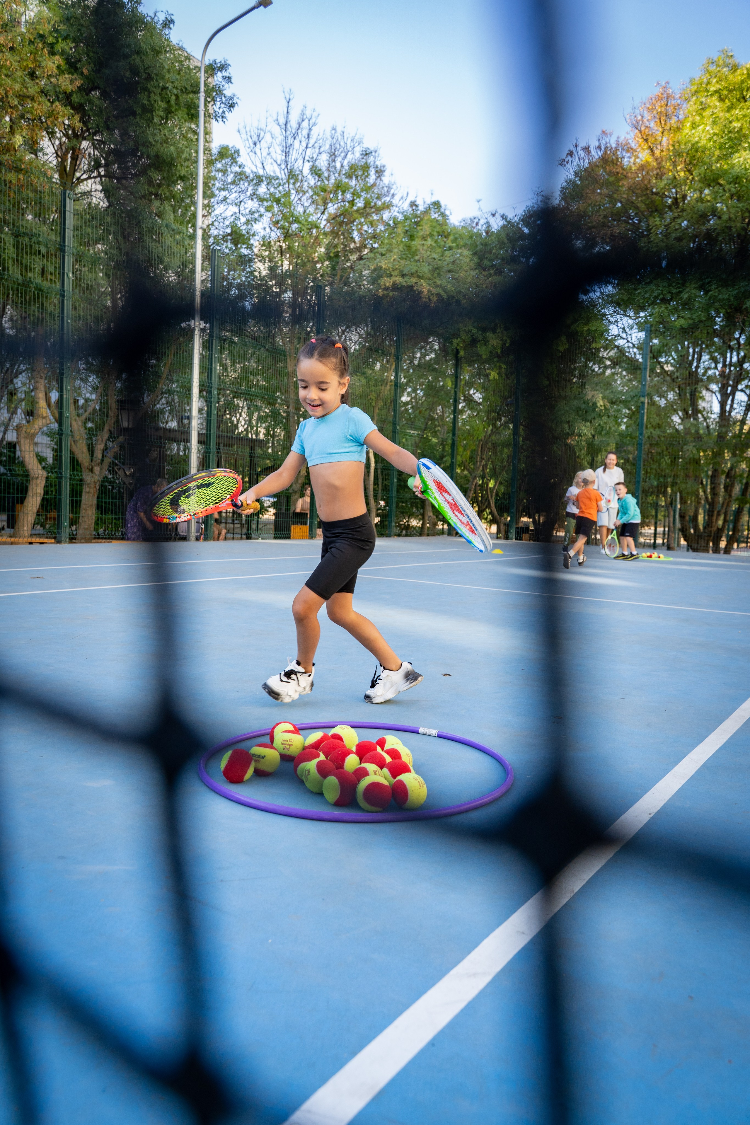 Федерация тенниса Севастополь. Малыши. Анастасия Дунаева. Фотограф в Севастополе