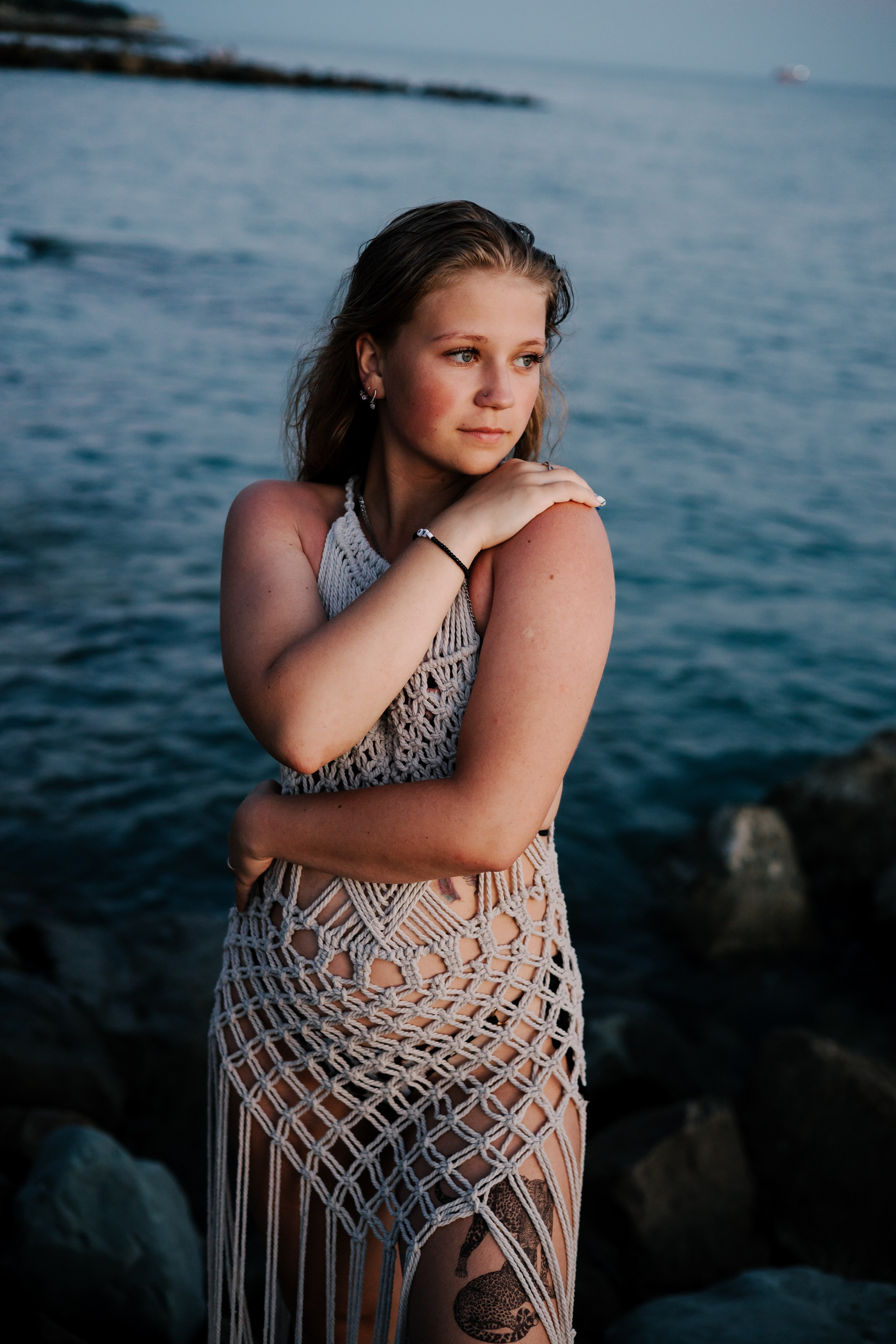 Море девушки. Фотограф новорожденных и семей Туапсе Краснодарский край Анна Альтман