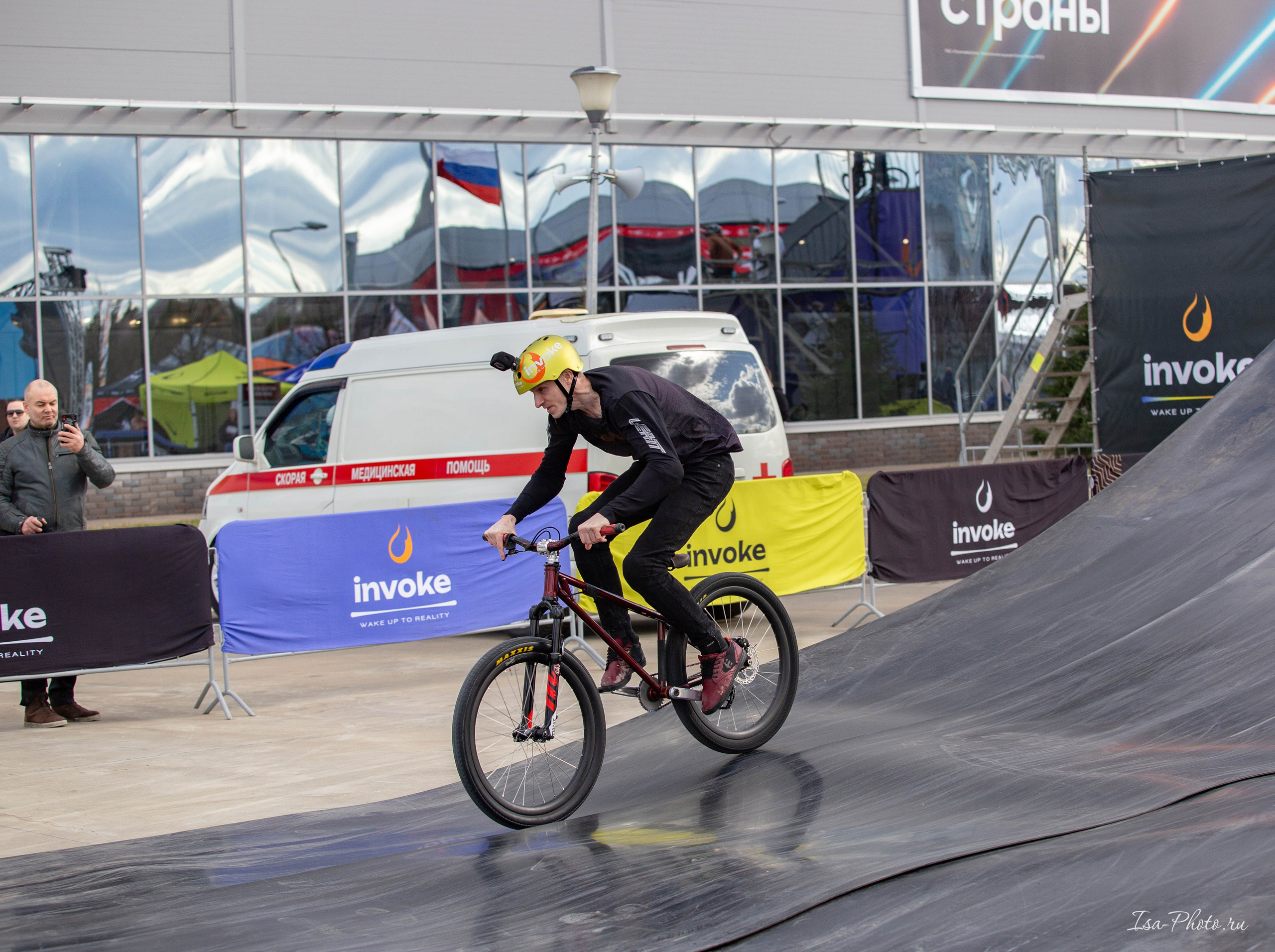 BMX на выставке «Велокульт» парк Патриот. Репортажный фотограф в Москве