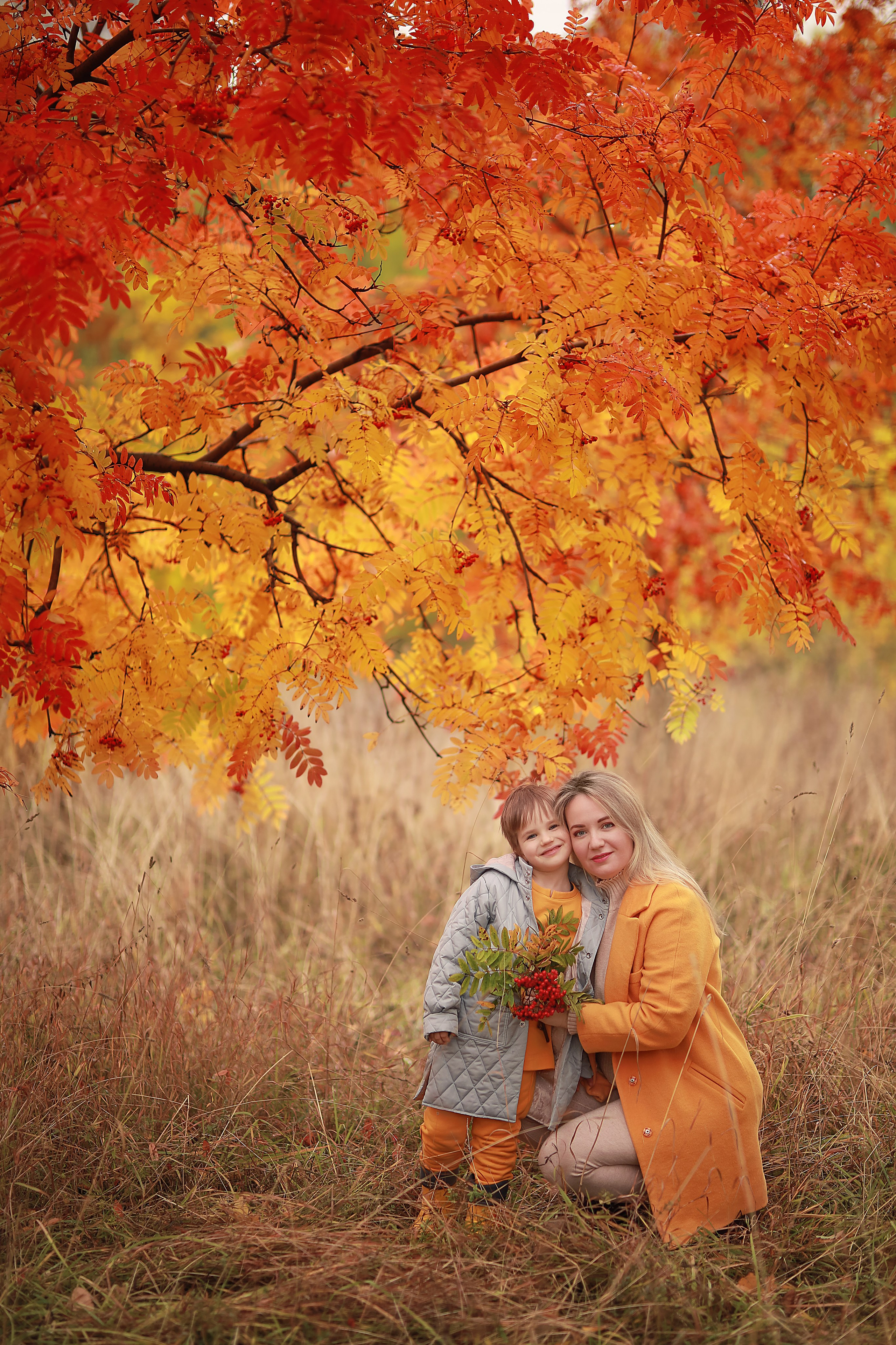 Краски осени. Фотограф Юлия Рязанова Москва семейный и детский