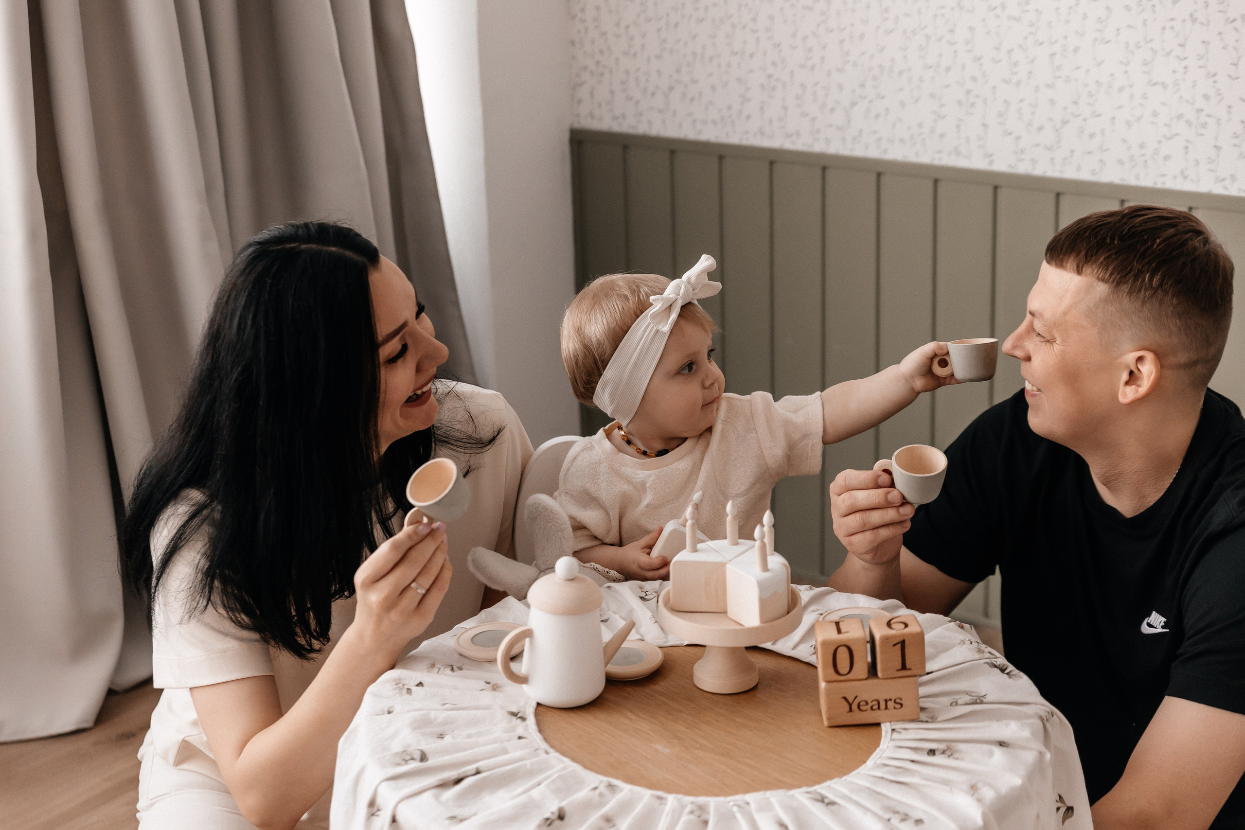 Ксюше 1 годик. Семейный фотограф Минск Усова Ольга
