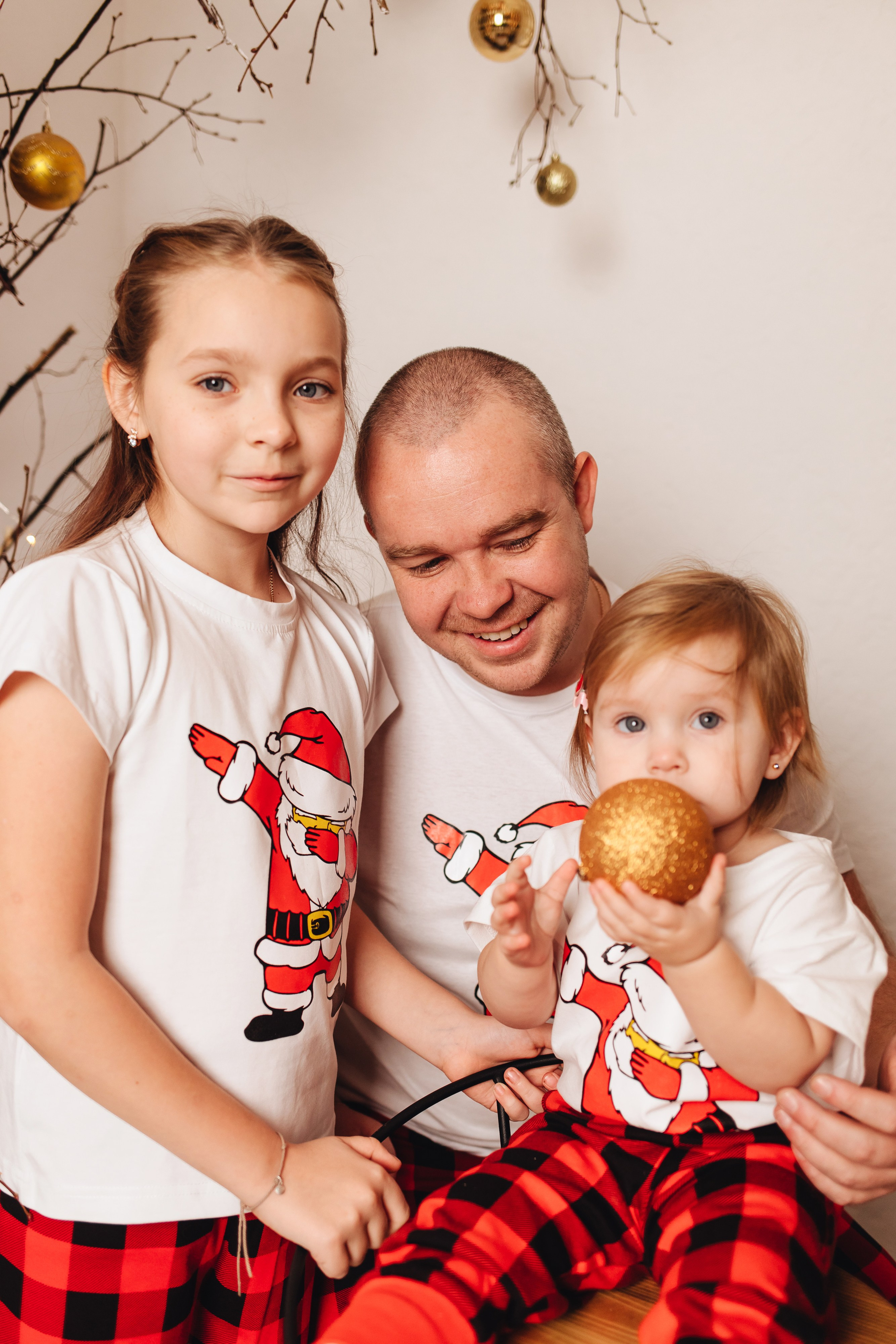 Семейная новогодняя фотосессия. Фотограф Елена Кириллова