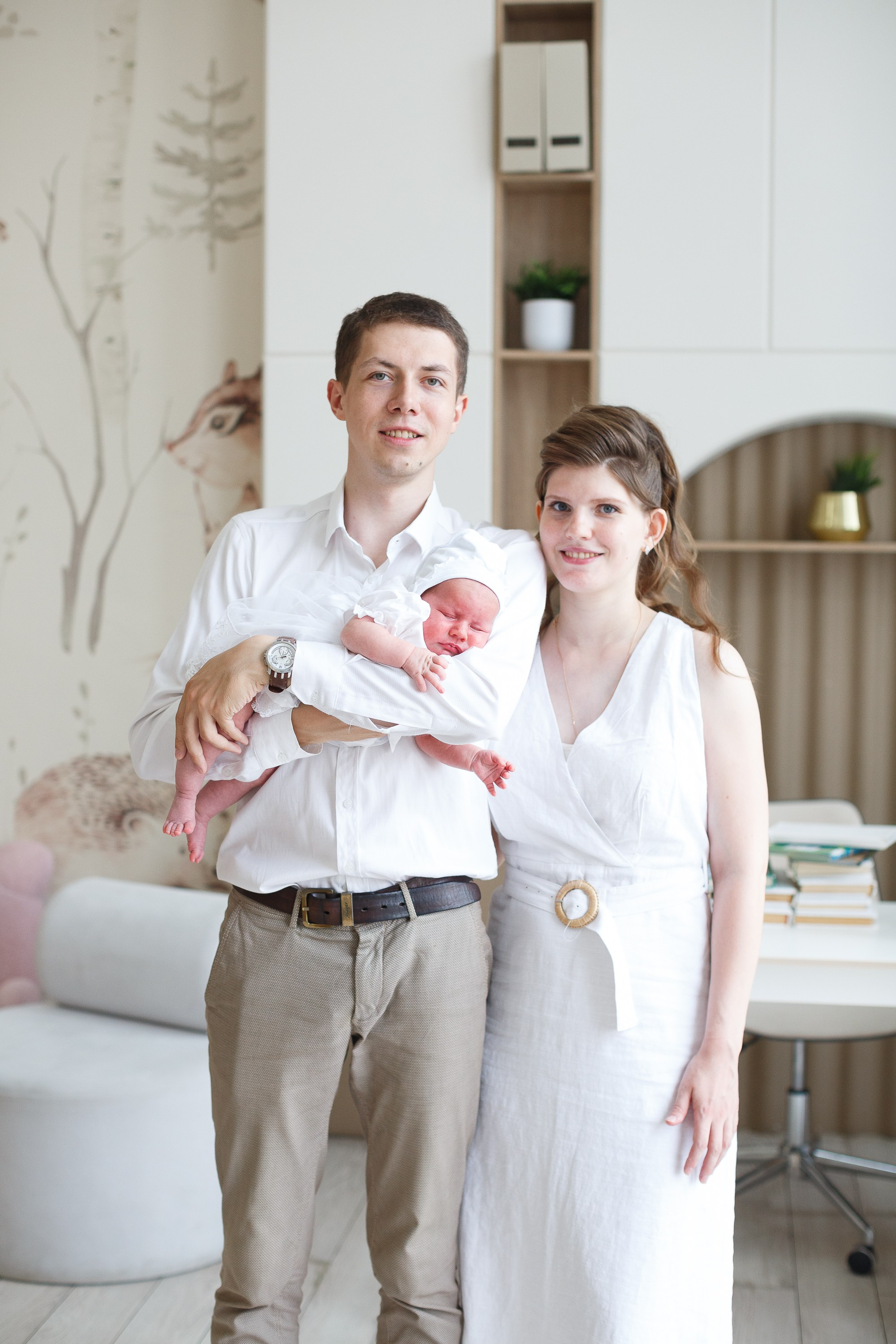 Фотосессия для семьи в студии