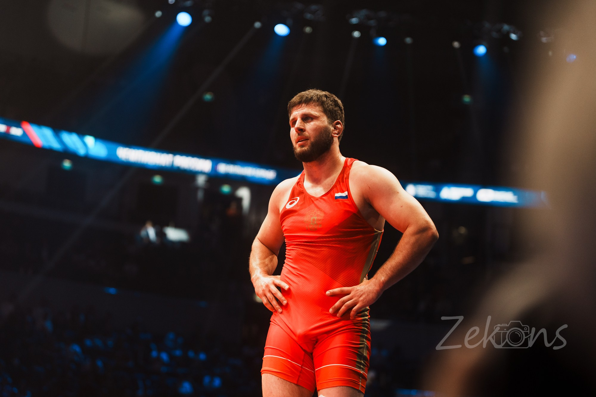 Чемпионат России по вольной борьбе 2025 (Москва). Zekons. Фото, видео, нейросети