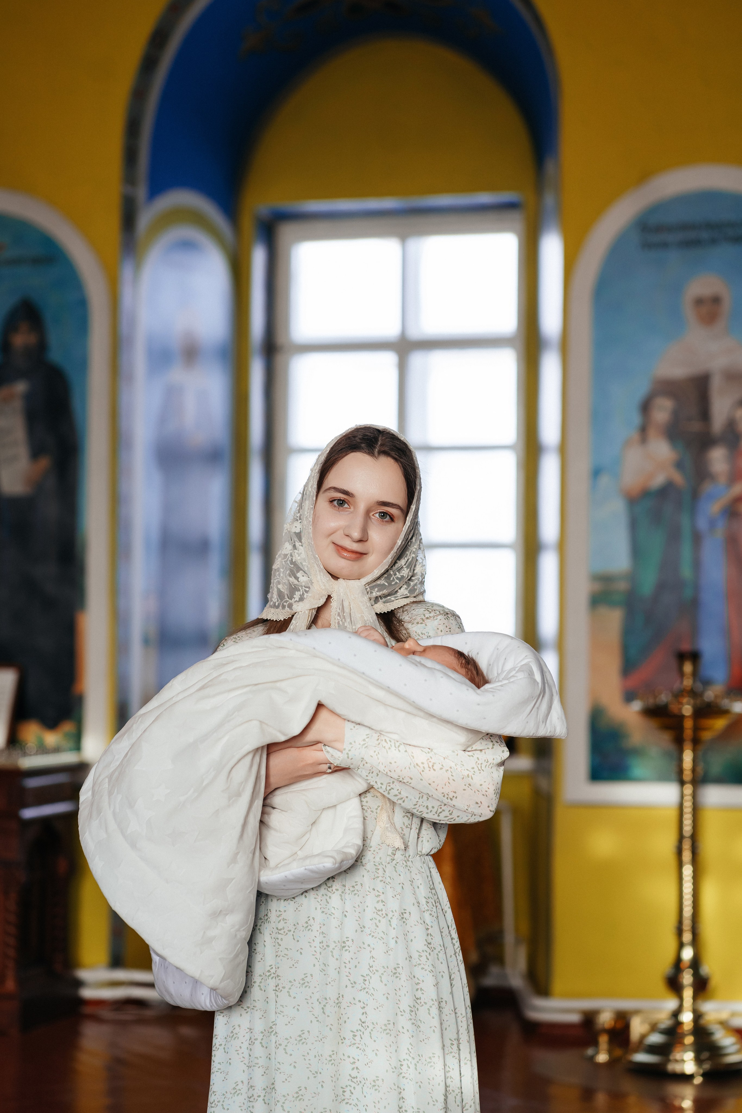 Фотосъемка крещения. Фотограф Ким Наталья в Красноярске