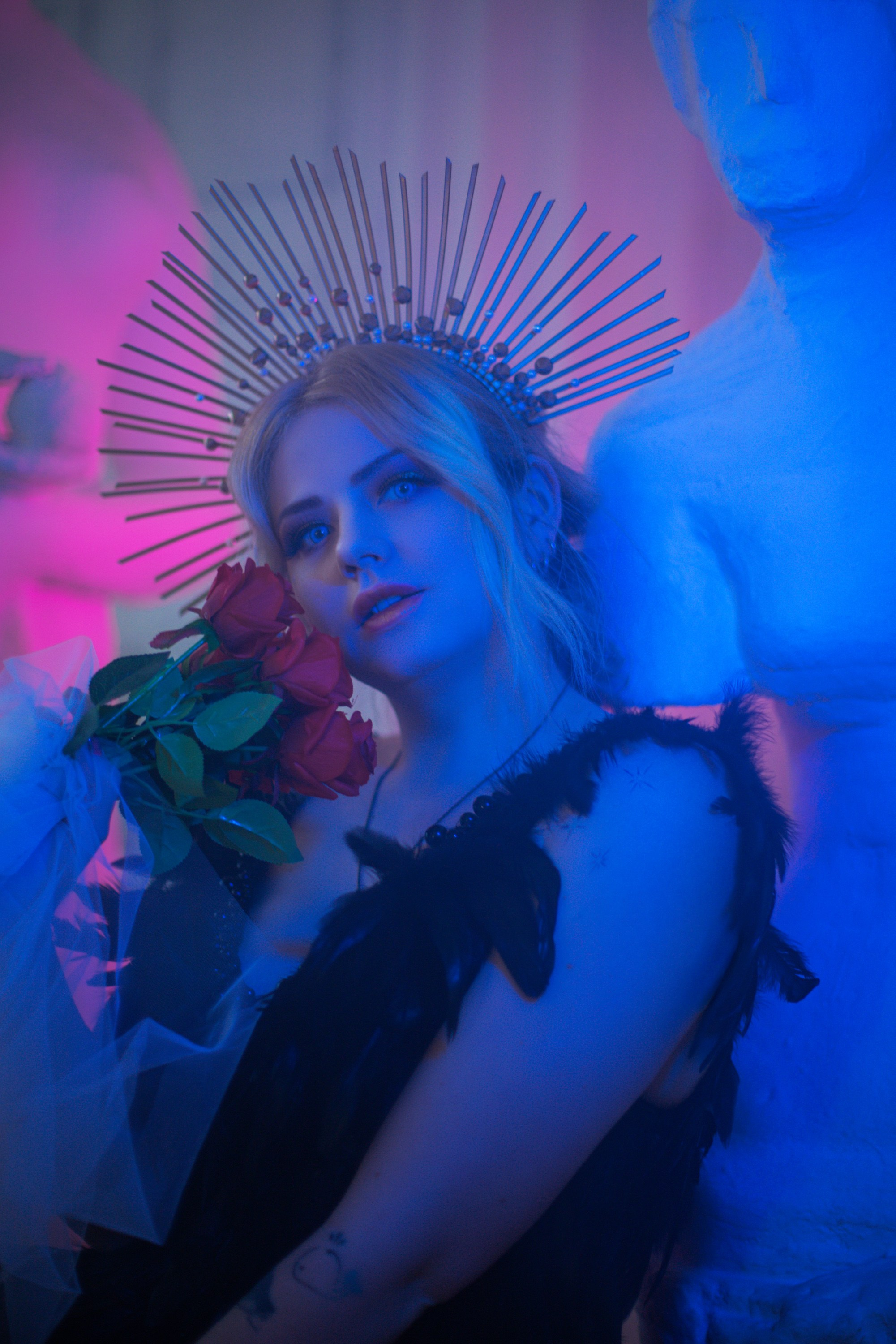 TINA NEON. Polaroud love