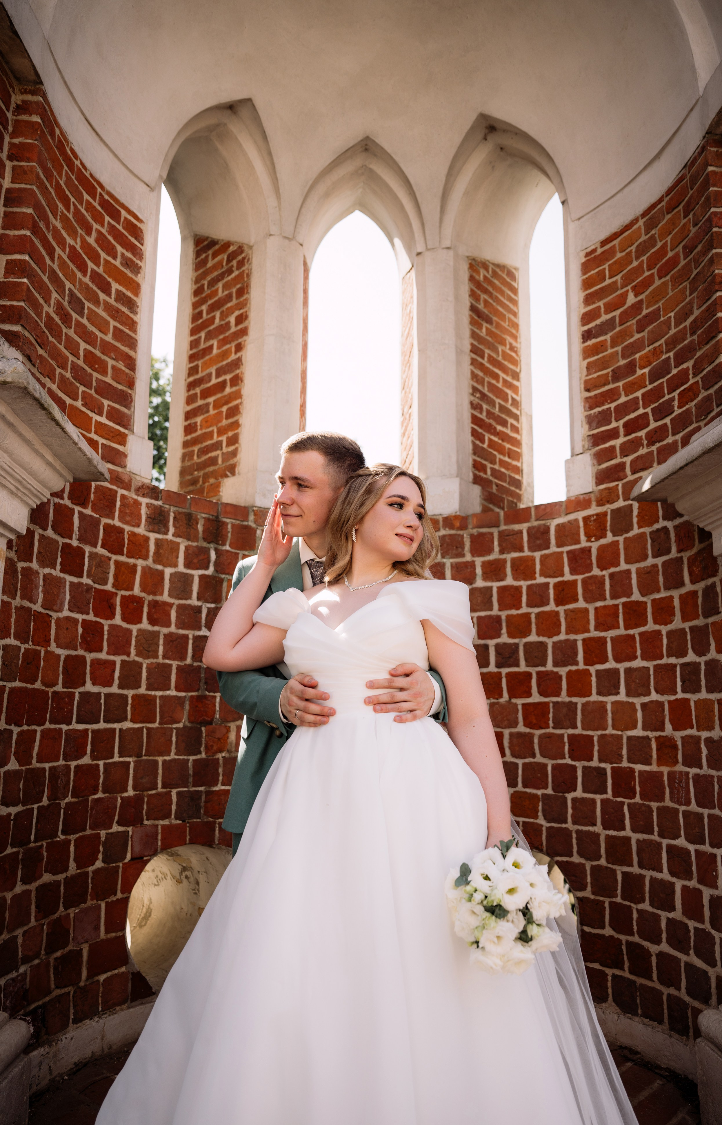 Свадебная прогулка в Царицино. Фотограф в Москве Алёна Степутенко