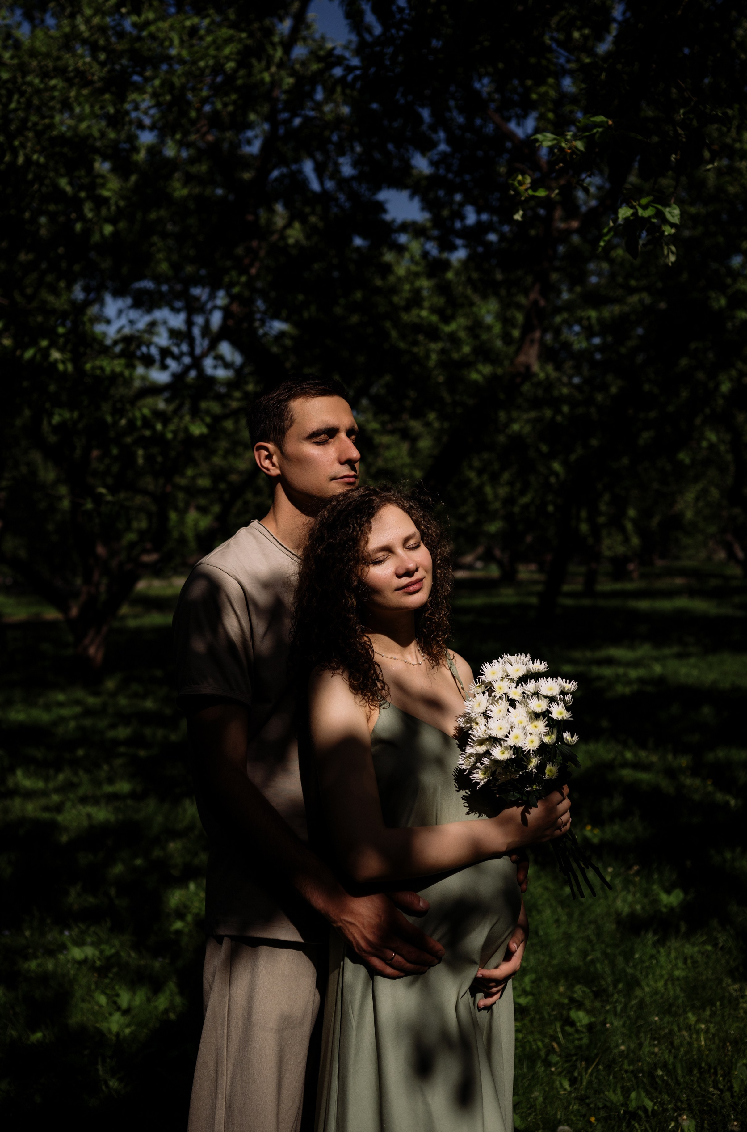 Беременность и минимализм. Фотограф в Москве Алёна Степутенко