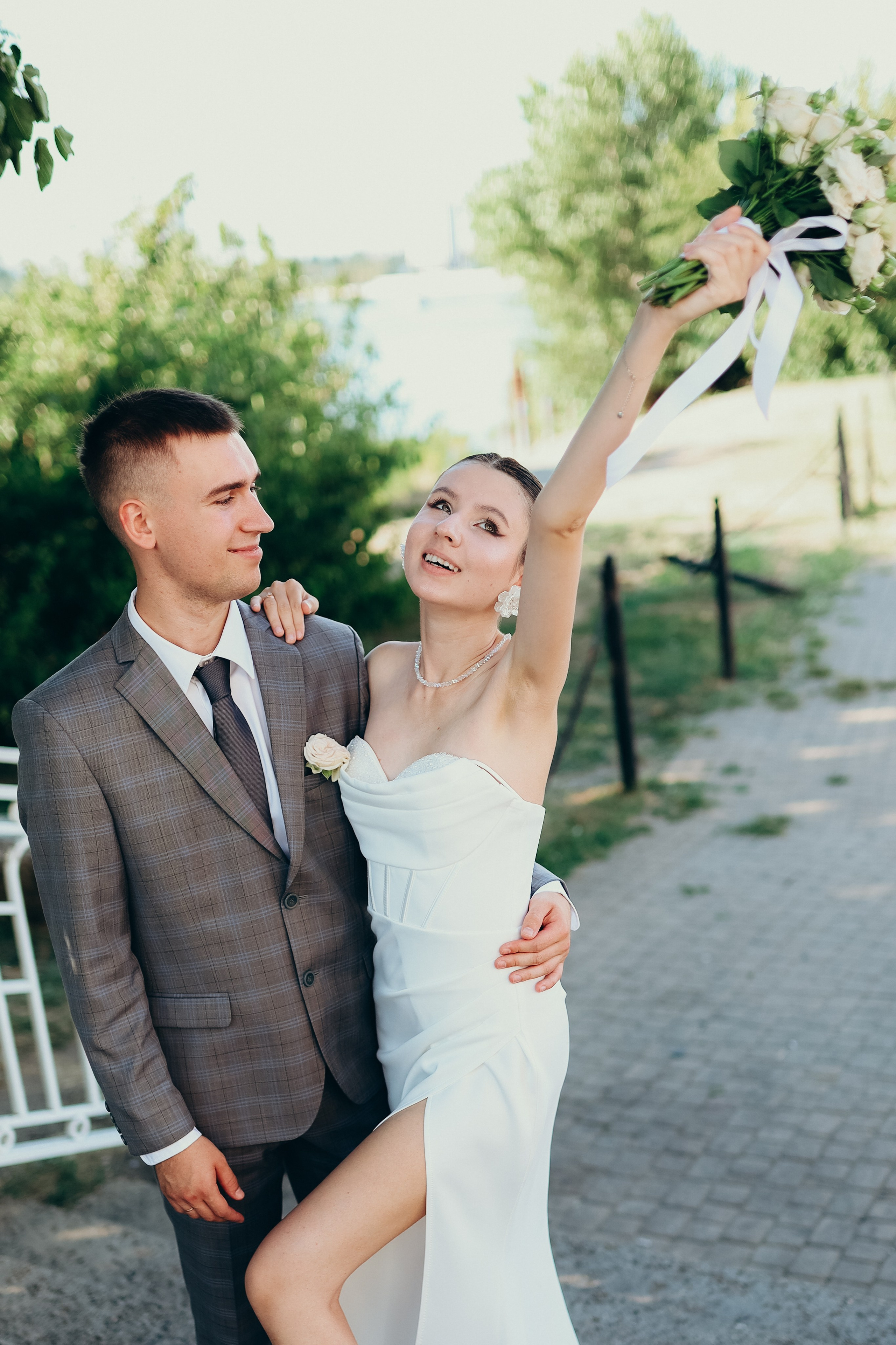 Свадебная фотосессия Варвара и Андрей на Яхте. Фотограф Анастасия Кучер