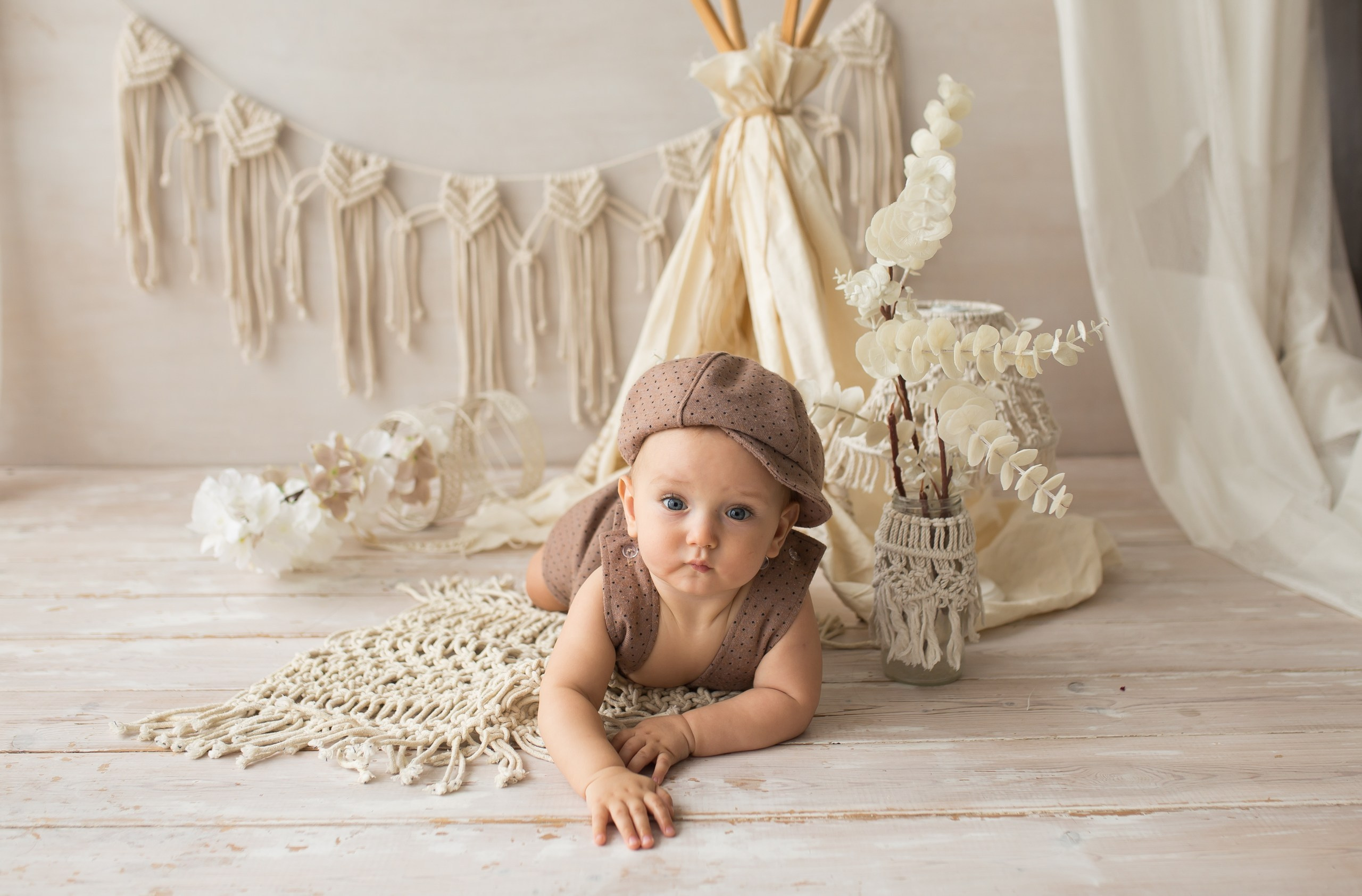 Детская фотосессия в Казани. Фотограф новорождённых малышей и детский фотограф В Казани Лана Максим