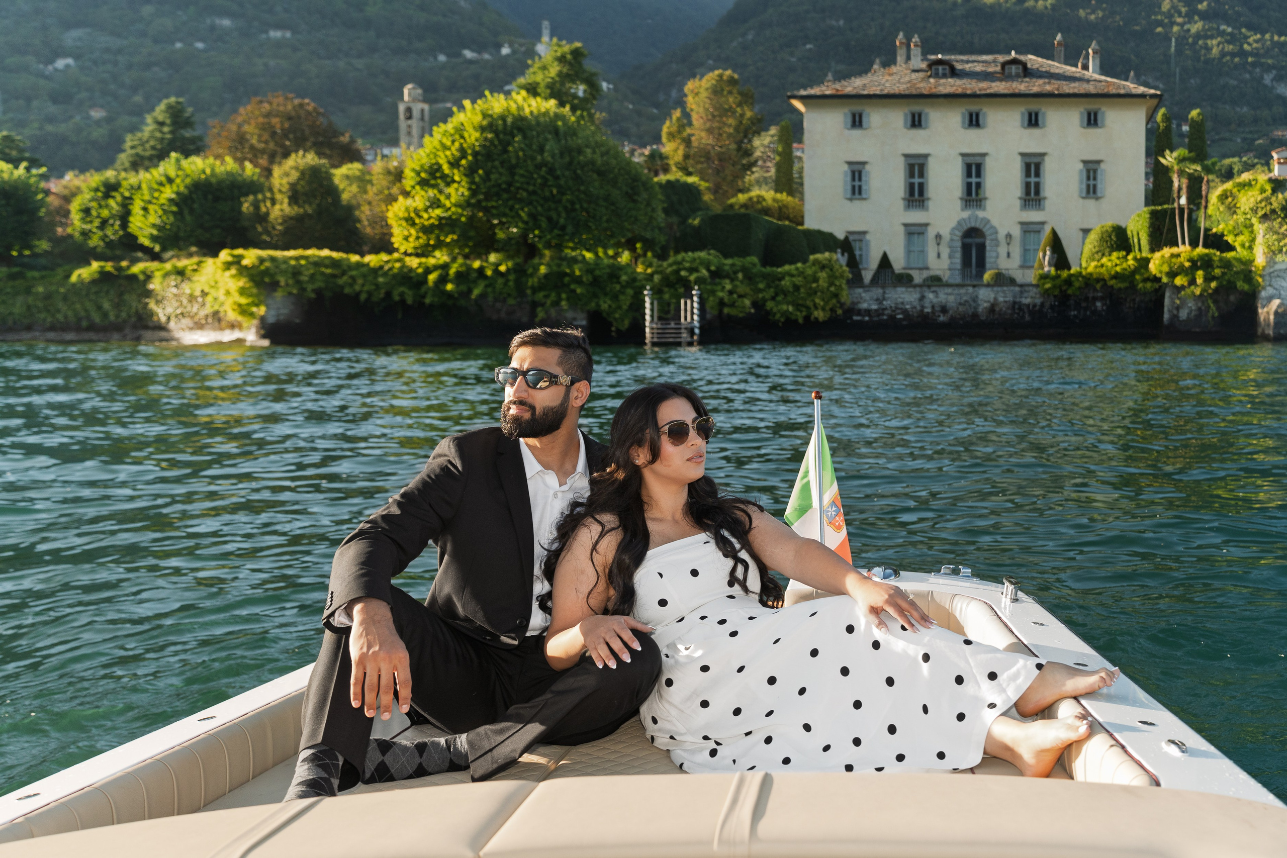 Roop & Husband. Maria Anistratova | Destination Photographer, Videographer & Drone Pilot — Lake Como