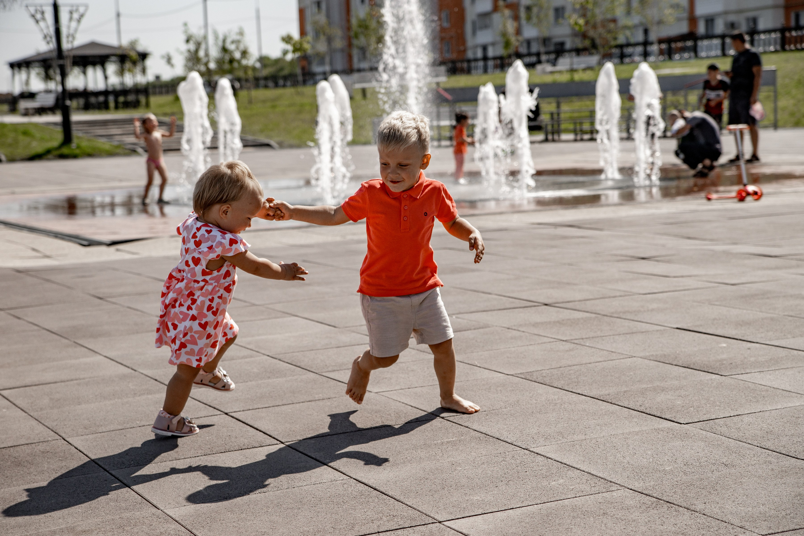 Семейная городская прогулка. Ольга Плаксина фотограф в Саратове