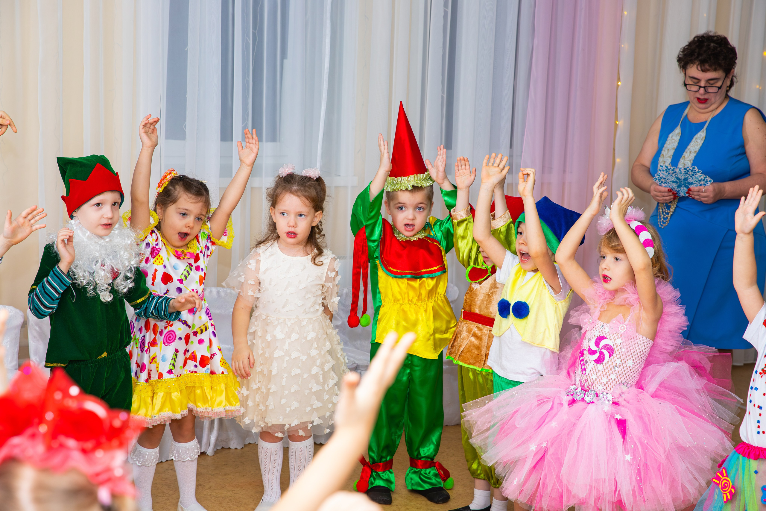 Новогодний утренник детский садик № 21. Фотограф Александр Поздняков  Новосибирск