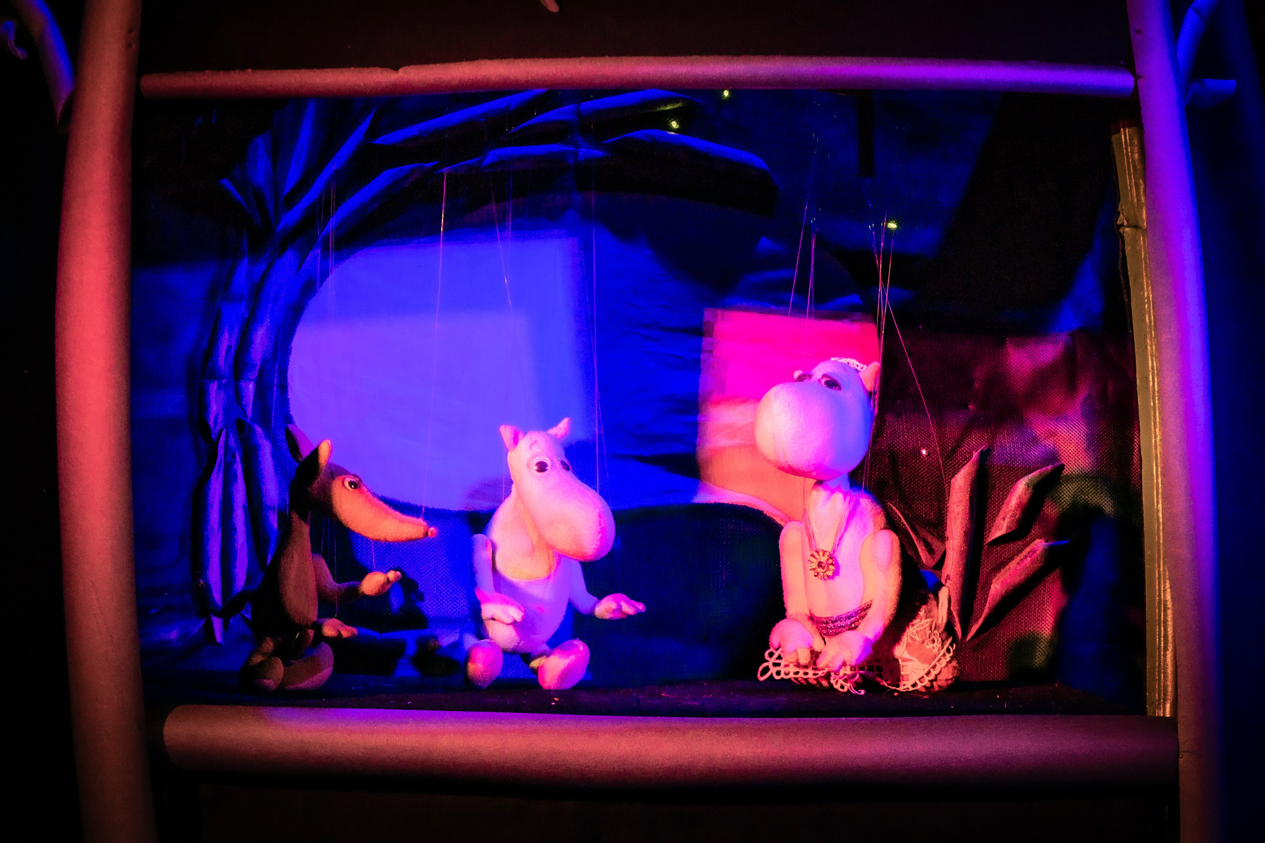 Мумитроли и большое наводнение спектакль театра Саквояж. Фотограф в Сочи Юрий Шептаев