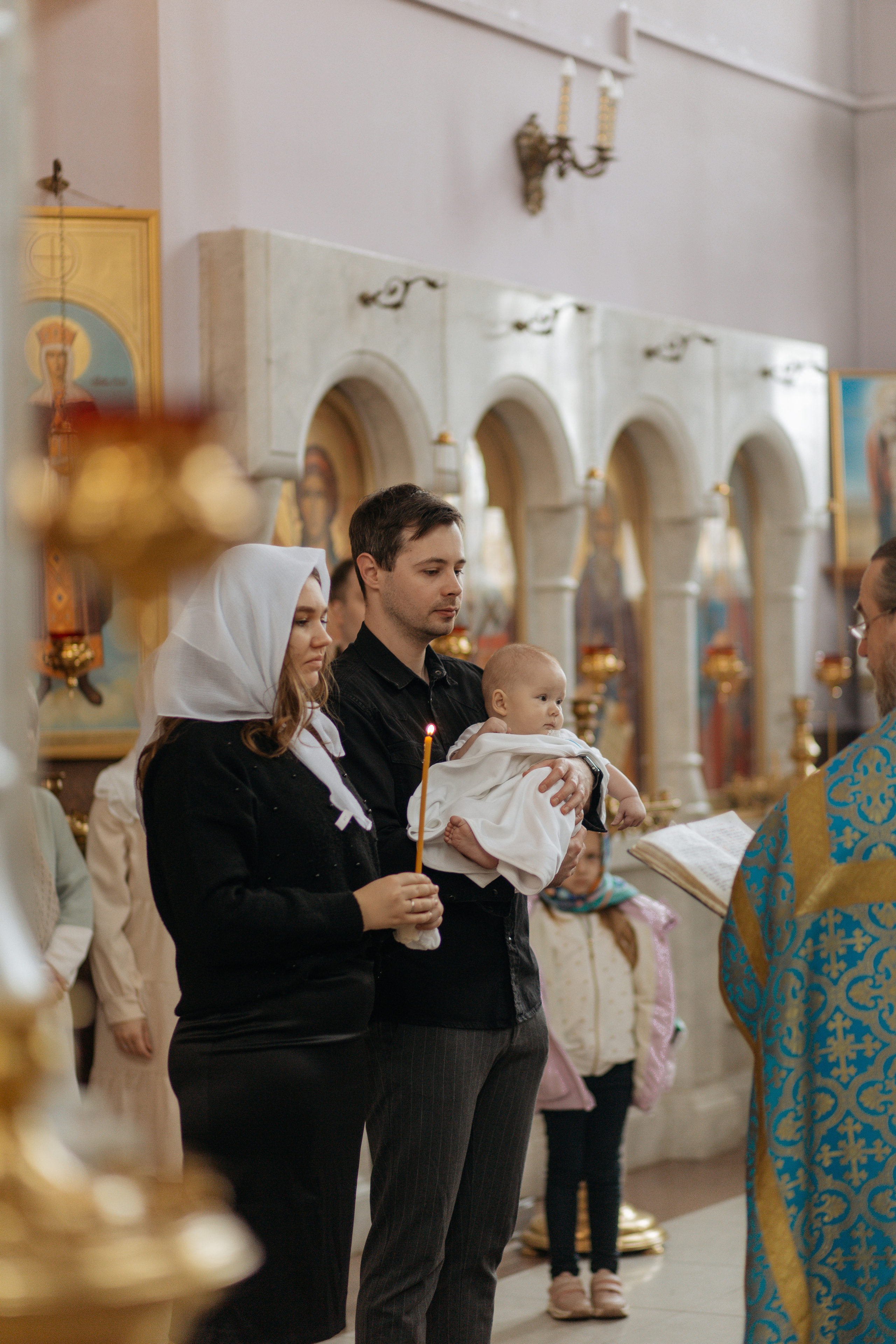 Крещение Михаила. Самый теплый фотограф в Краснодаре Рябоконь Ксения