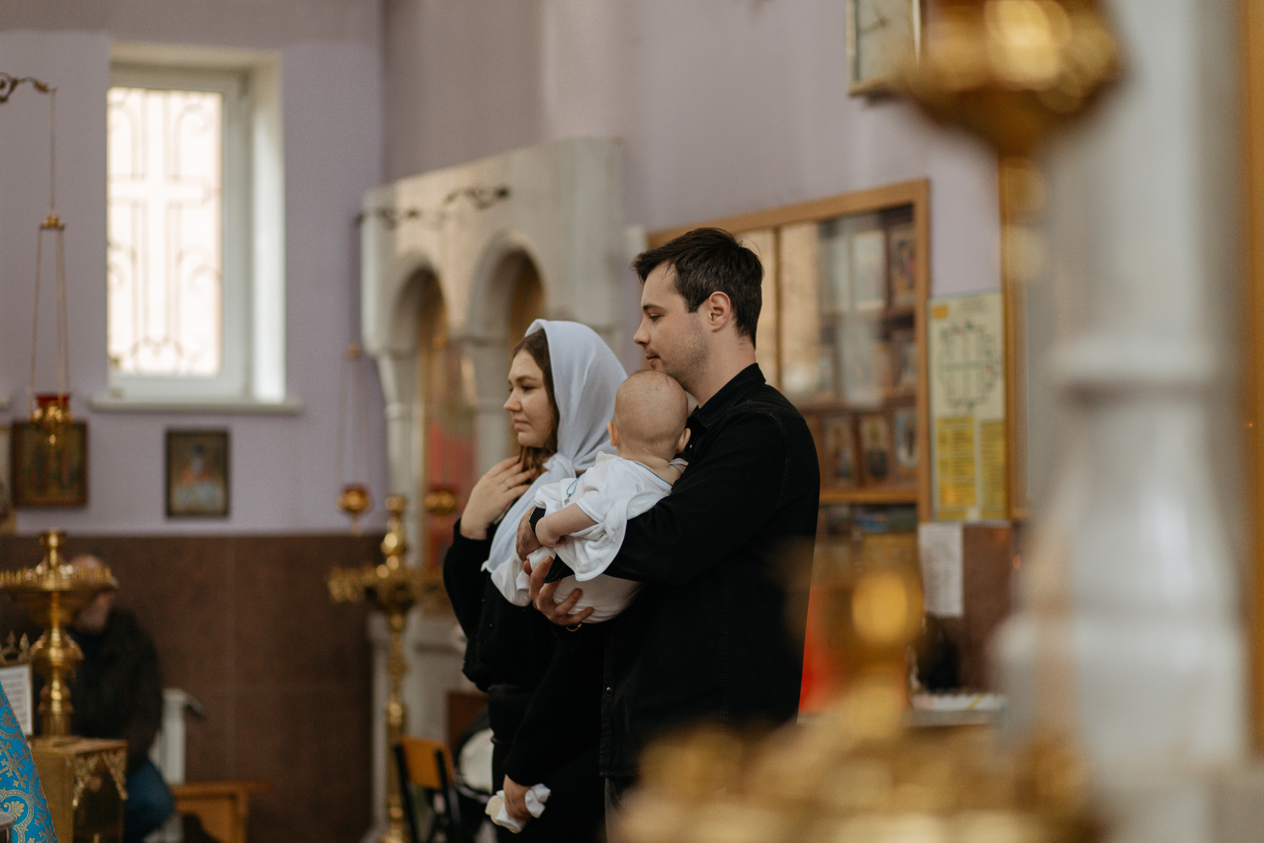 Крещение Михаила. Самый теплый фотограф в Краснодаре Рябоконь Ксения