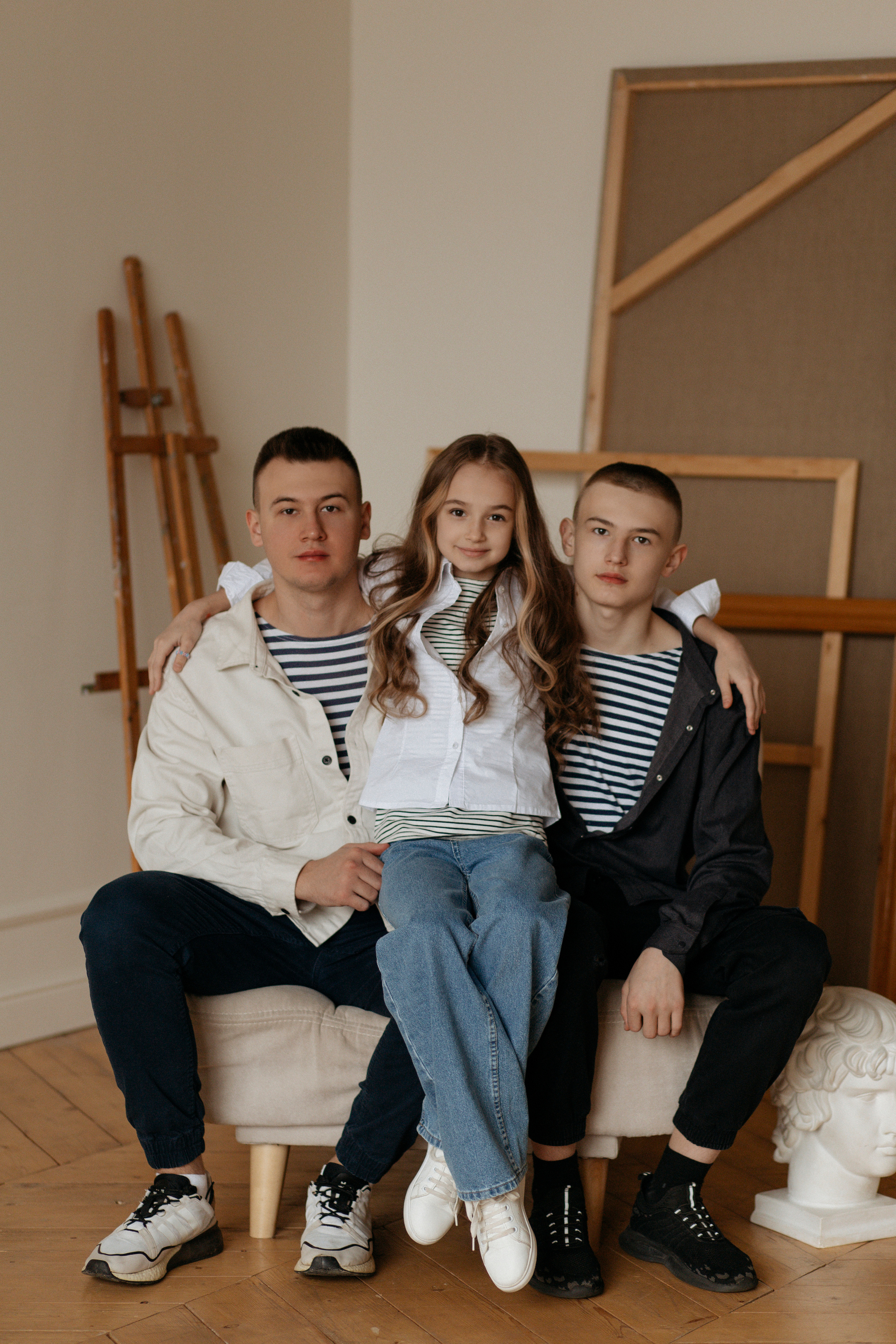 Оксана, Анатолий и дети. Самый теплый фотограф в Краснодаре Рябоконь Ксения