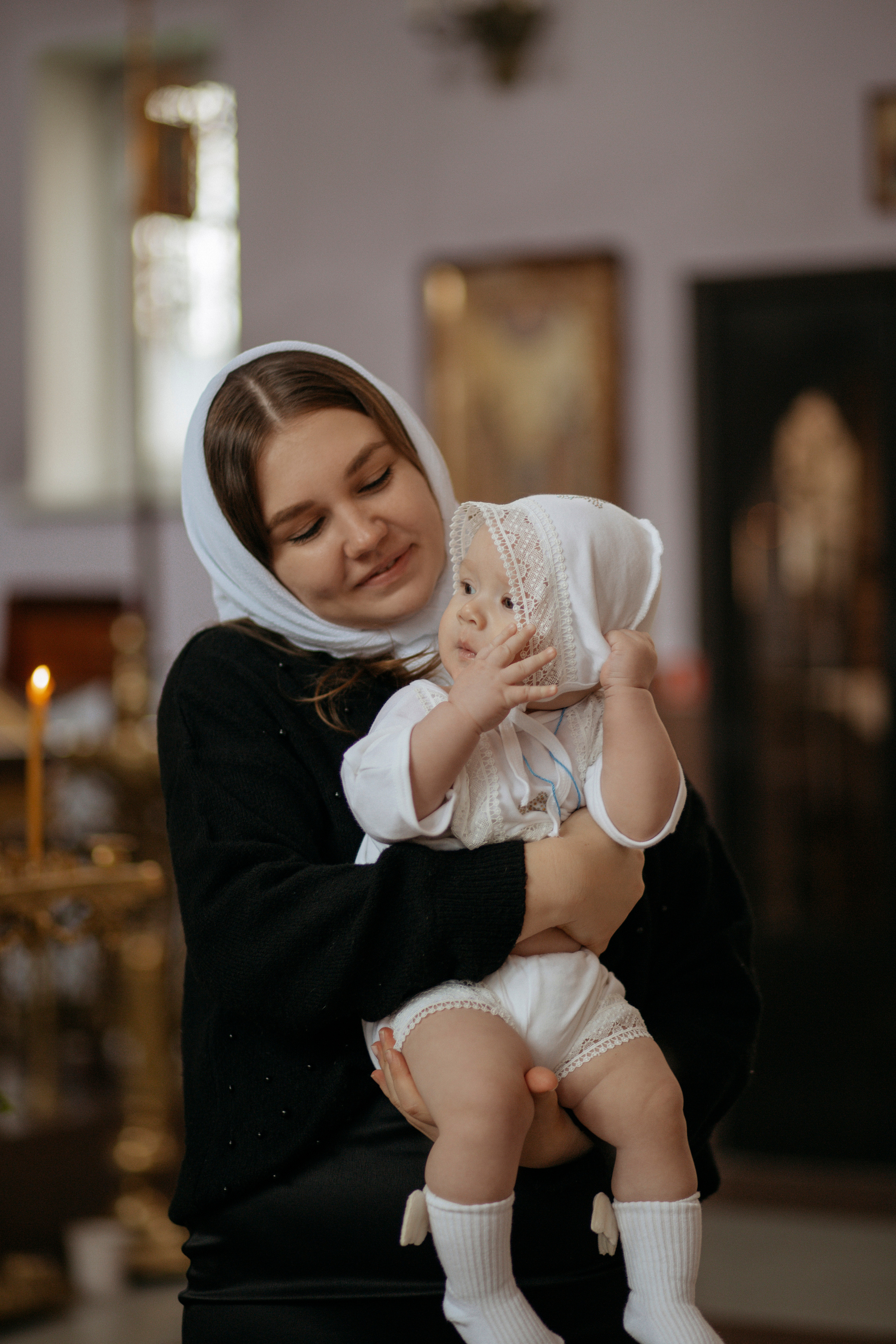 Крещение Михаила. Самый теплый фотограф в Краснодаре Рябоконь Ксения