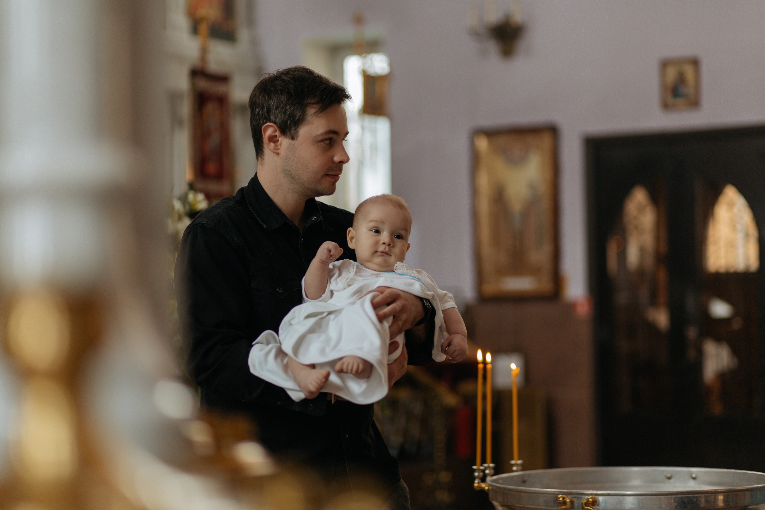 Крещение Михаила. Самый теплый фотограф в Краснодаре Рябоконь Ксения