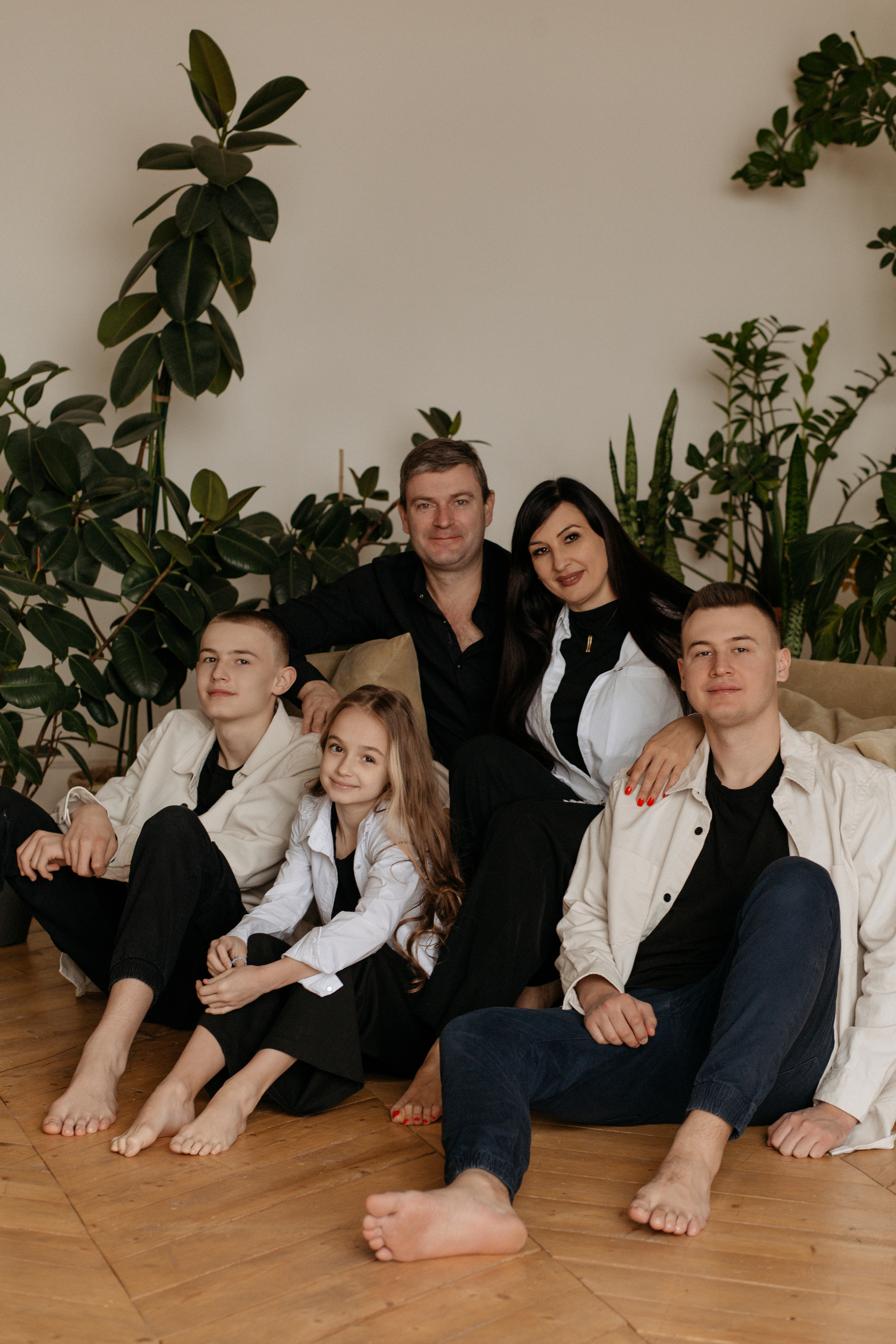 Оксана, Анатолий и дети. Самый теплый фотограф в Краснодаре Рябоконь Ксения