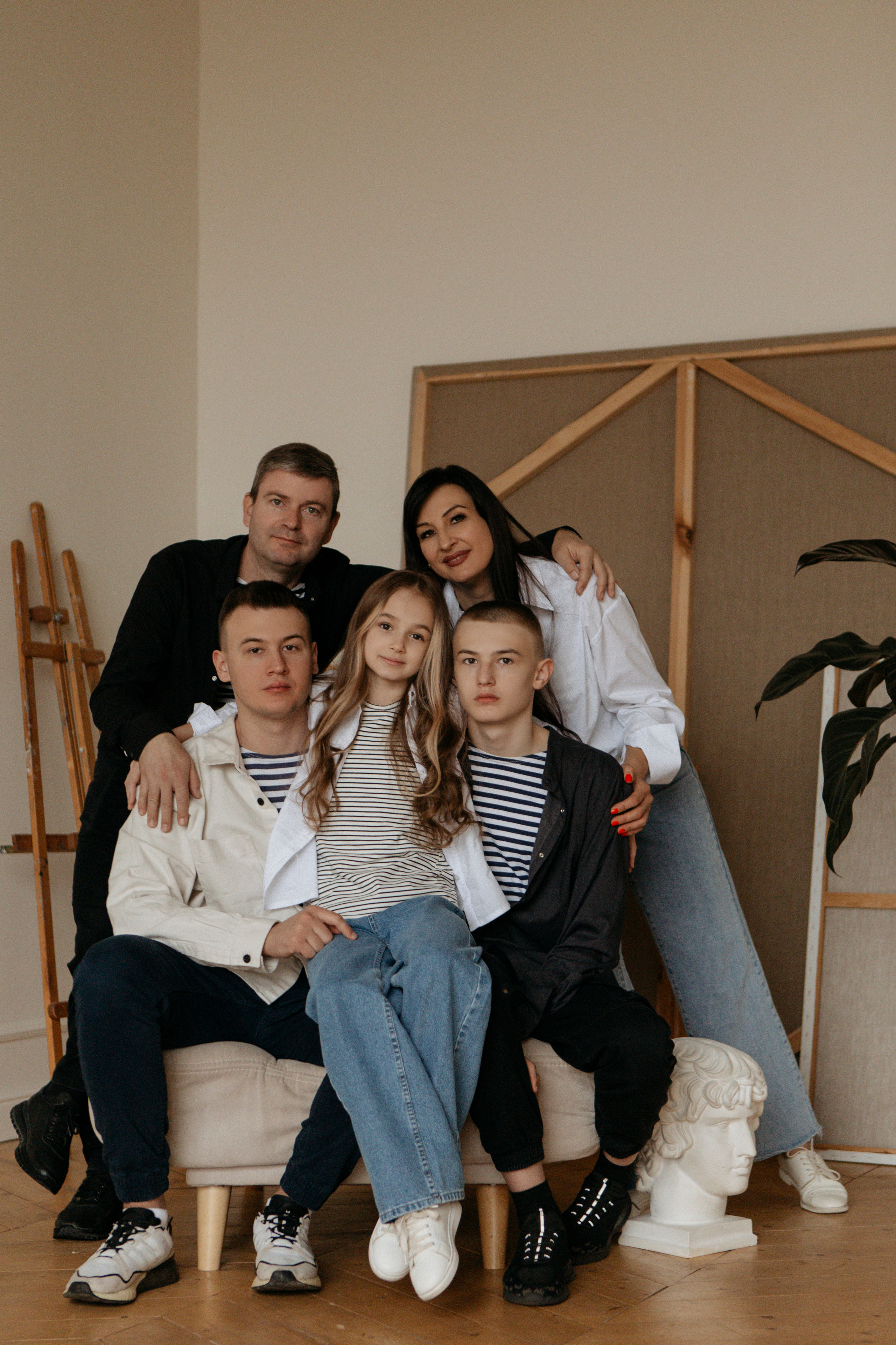 Оксана, Анатолий и дети. Самый теплый фотограф в Краснодаре Рябоконь Ксения