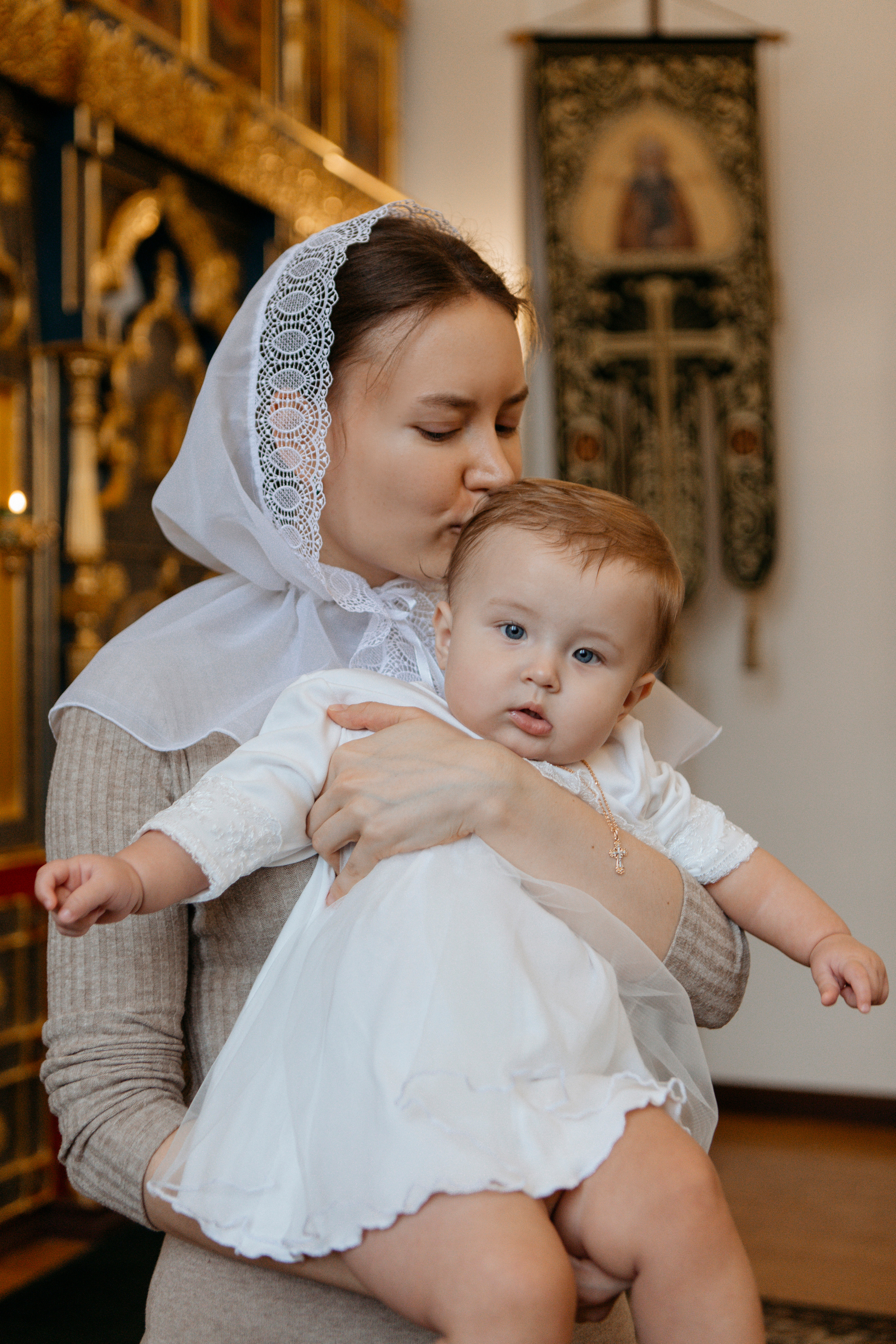 Крещение Лилии. Самый теплый фотограф в Краснодаре Рябоконь Ксения