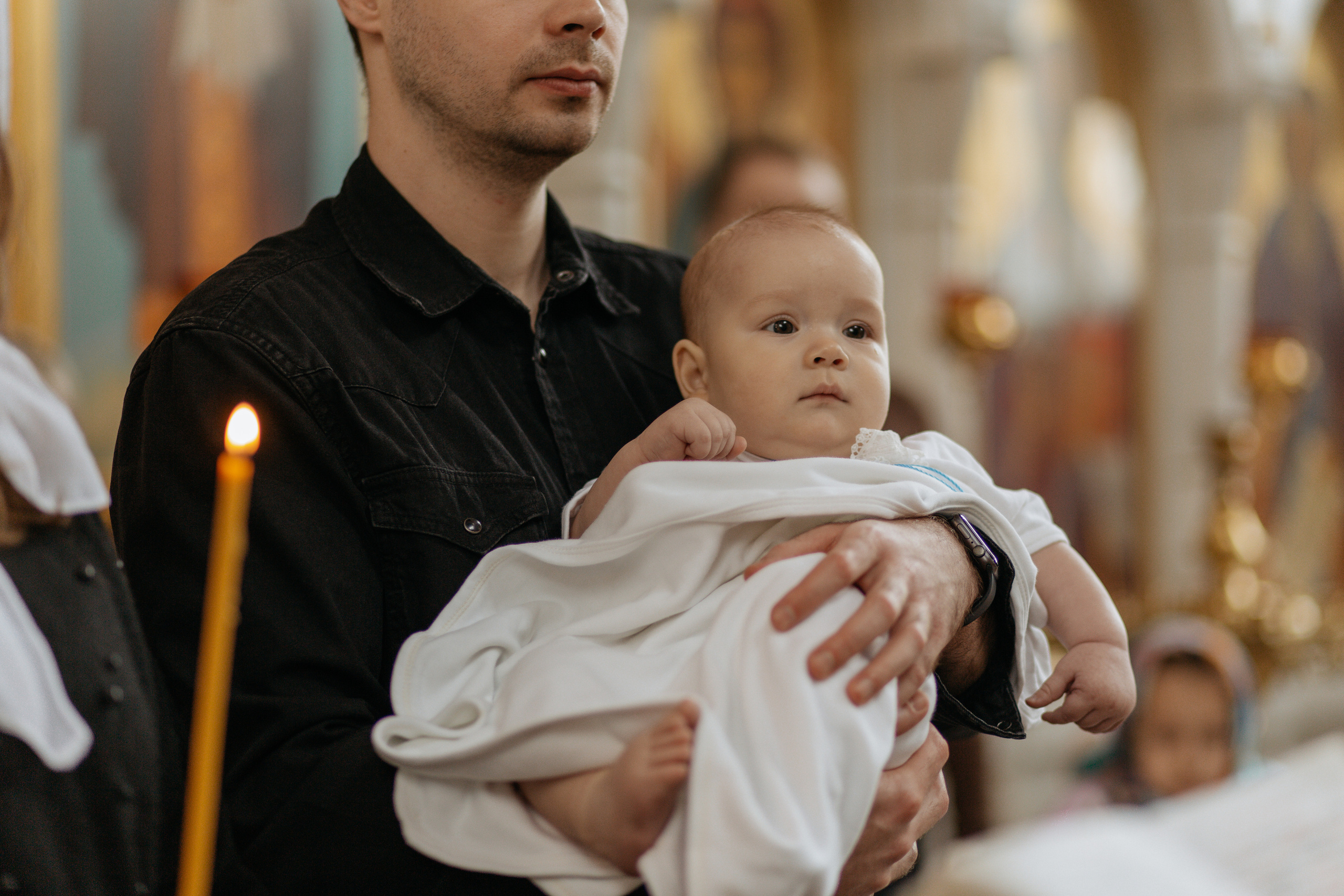 Крещение Михаила. Самый теплый фотограф в Краснодаре Рябоконь Ксения