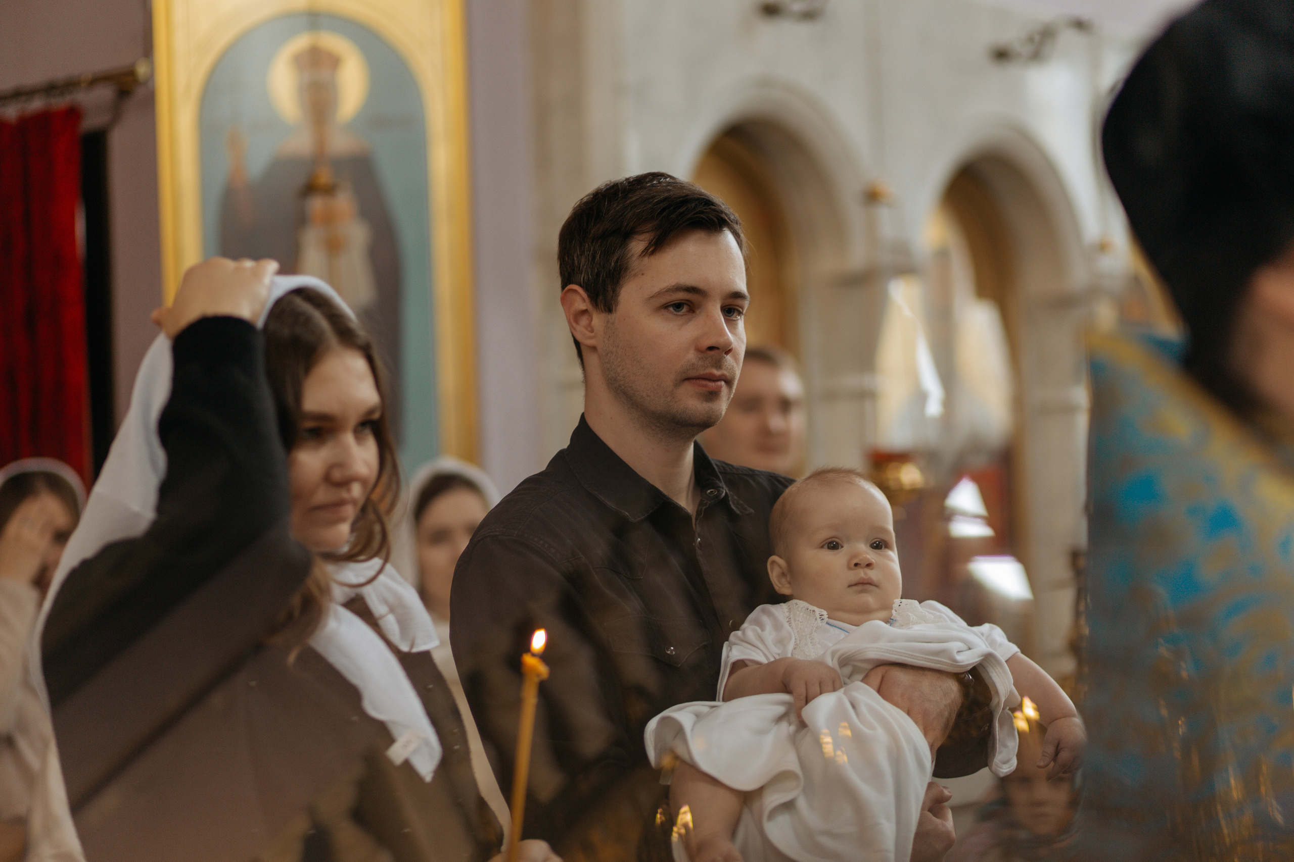 Крещение Михаила. Самый теплый фотограф в Краснодаре Рябоконь Ксения