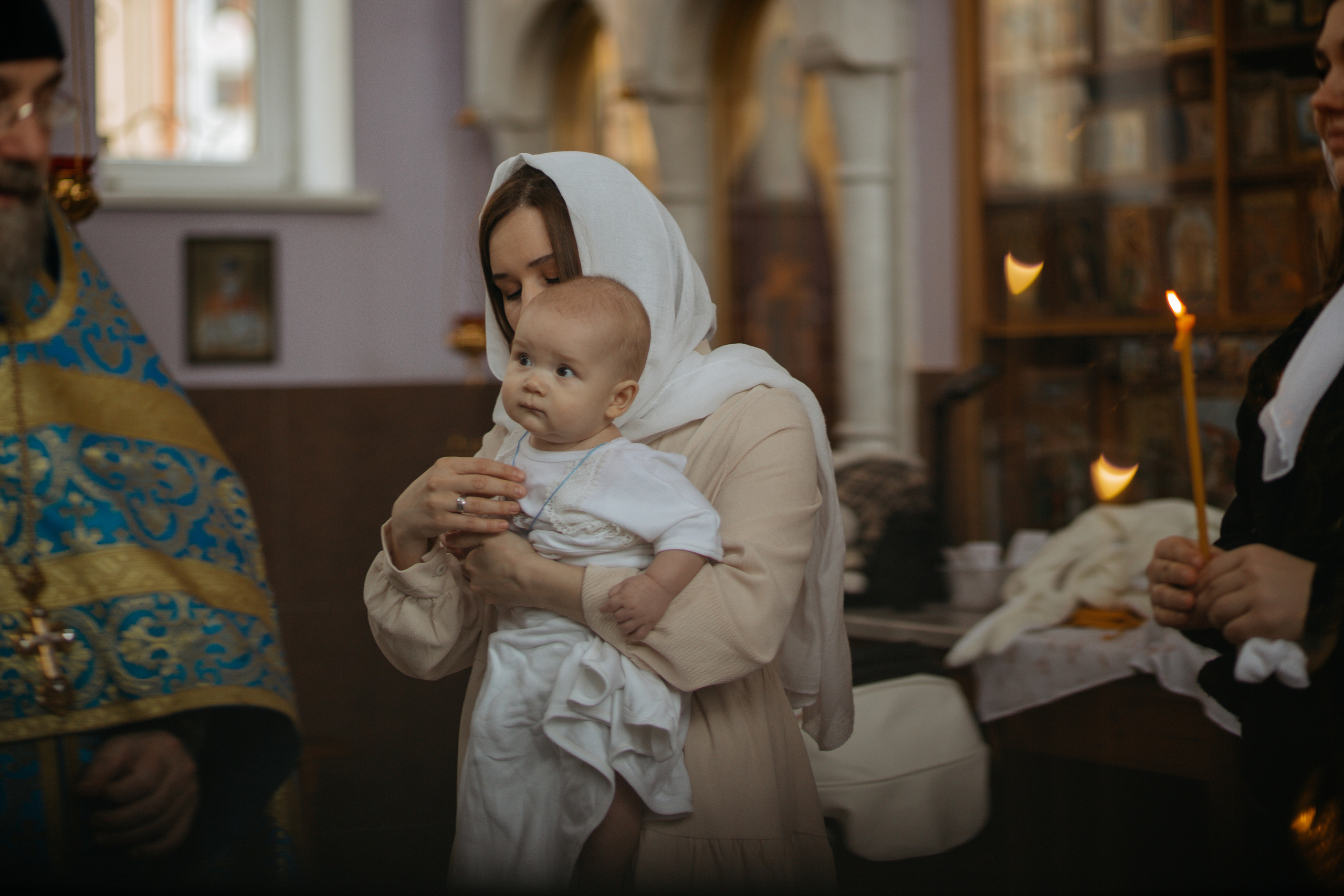 Крещение Михаила. Самый теплый фотограф в Краснодаре Рябоконь Ксения