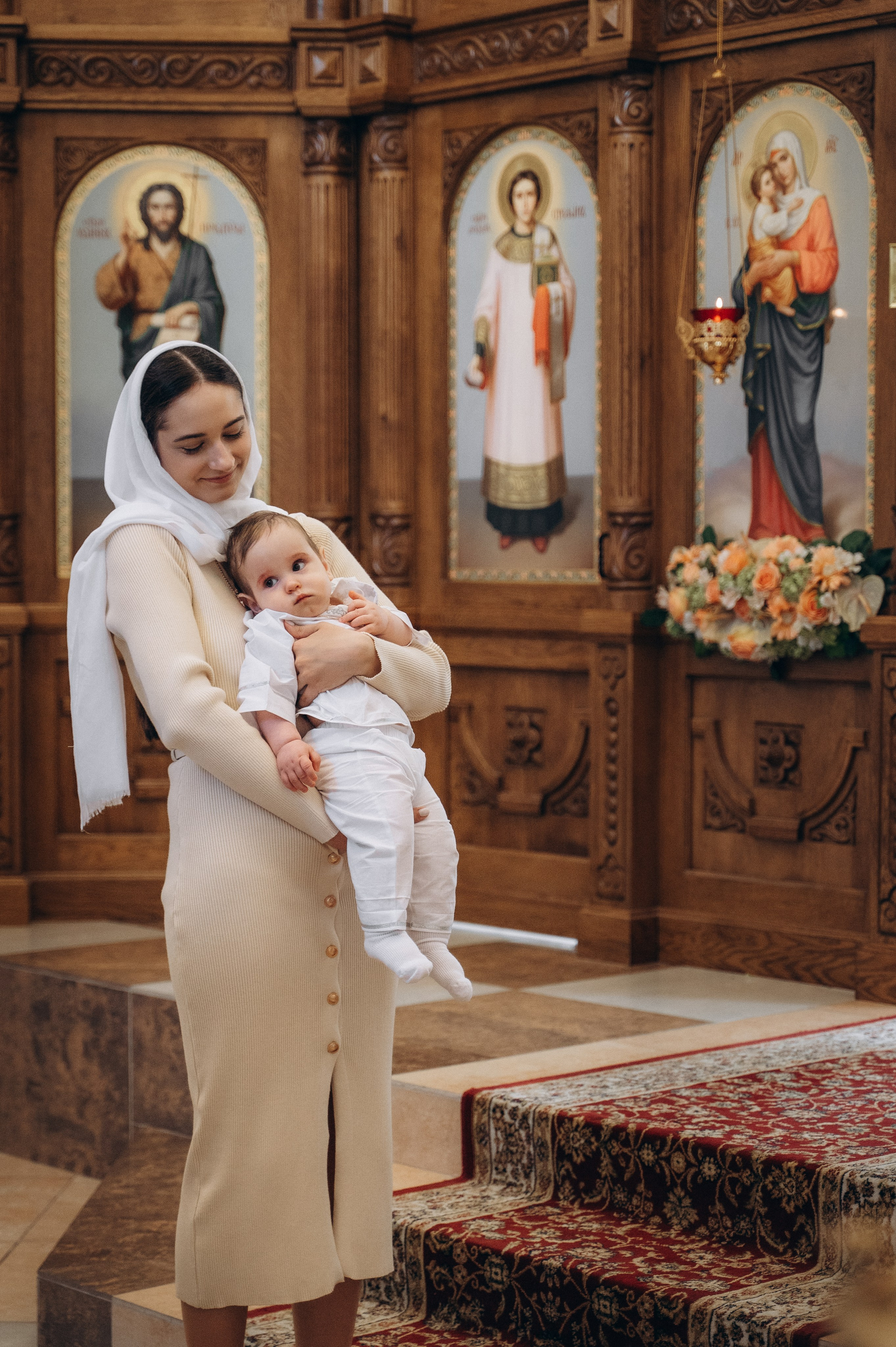 Крещение Мирона (Храм Преображения Господня). Семейный фотограф в Минске Дарья Дреко