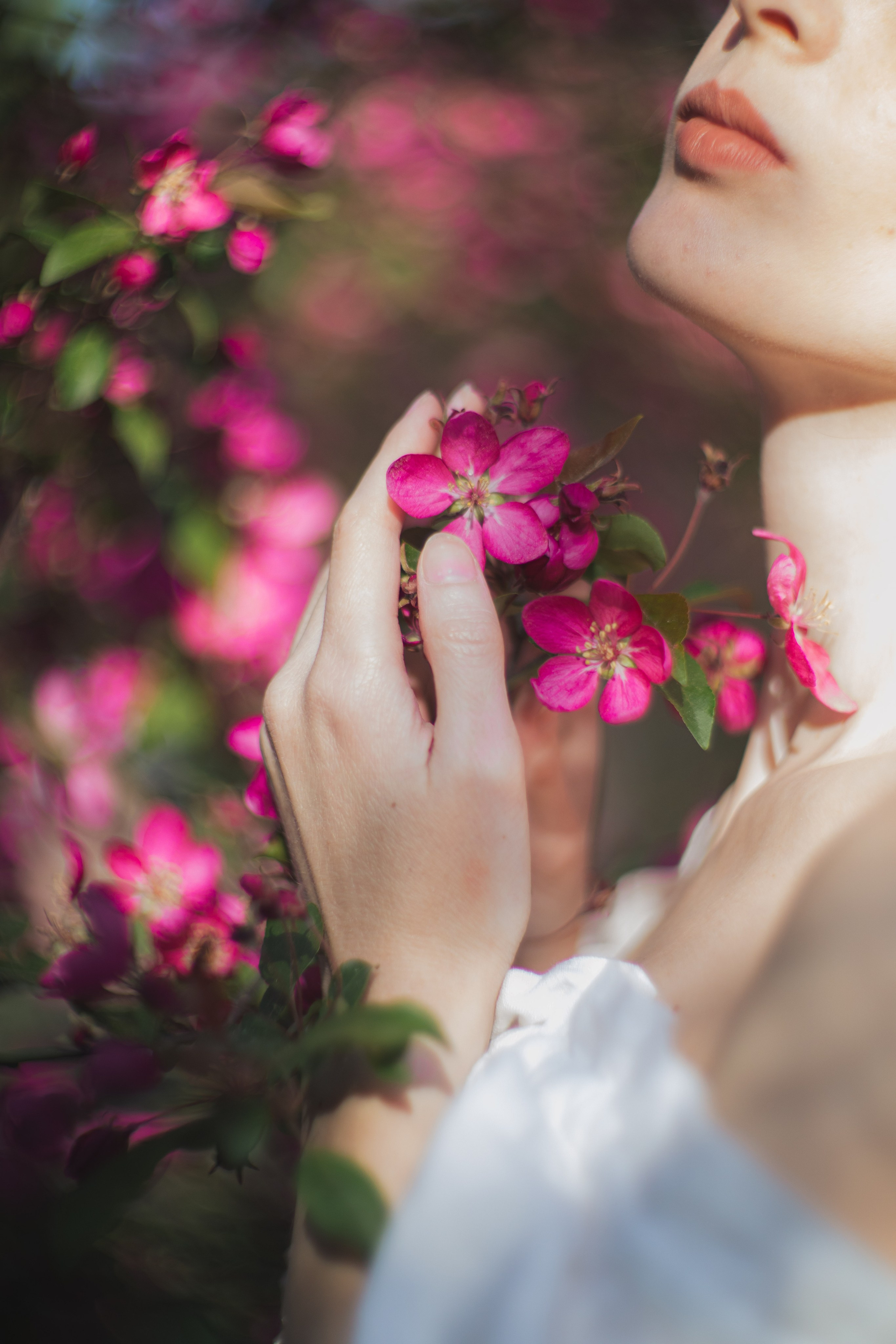 Пикник в розовых яблонях. Юлия Башкатова, сказочный фотограф, Москва