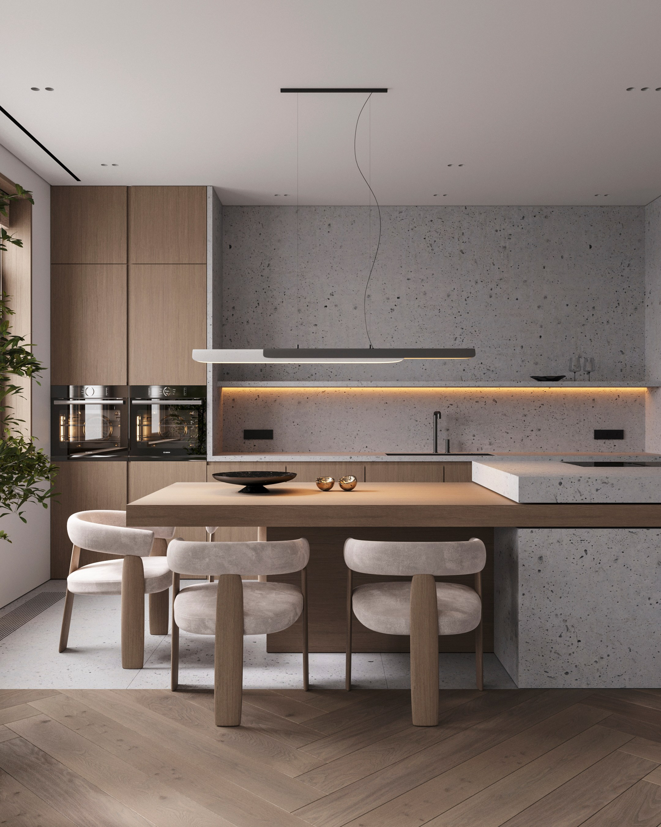 Кухня-гостиная. Kindhard-design