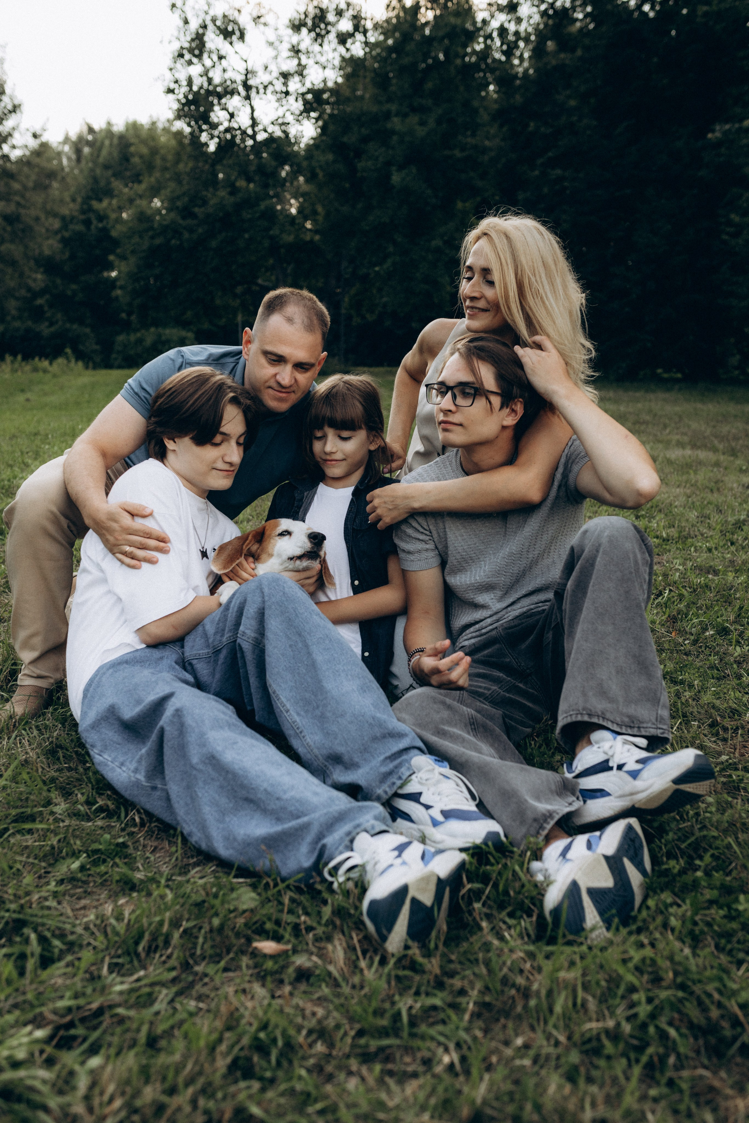 Наташа, Андрей, Эмиль, Стас, Ярослав и Арчи. Фотограф НОГИНСК, Москва, Анастасия Белая