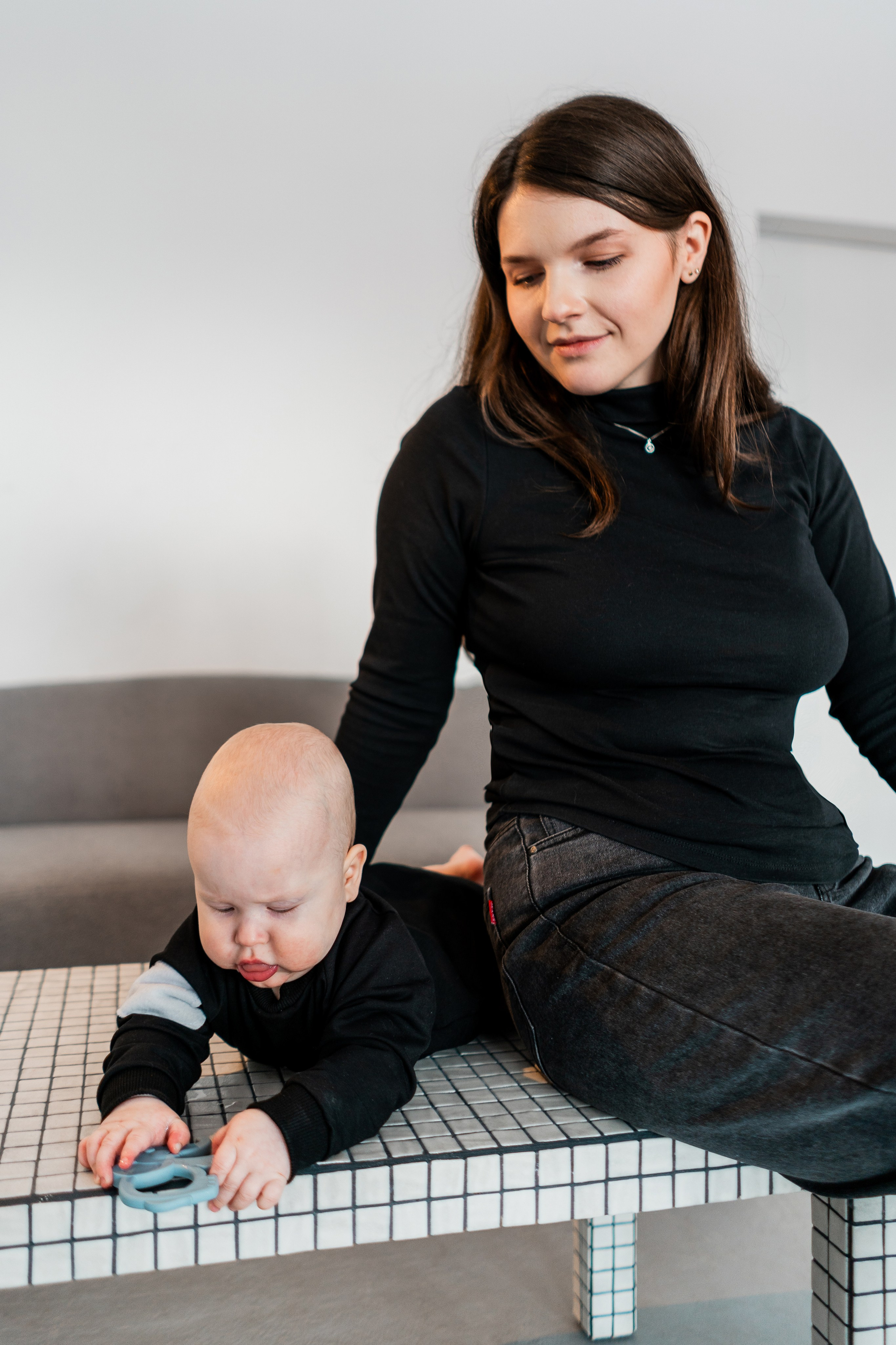 Семейная фотосессия Кристины и малыша Славы в Калуге