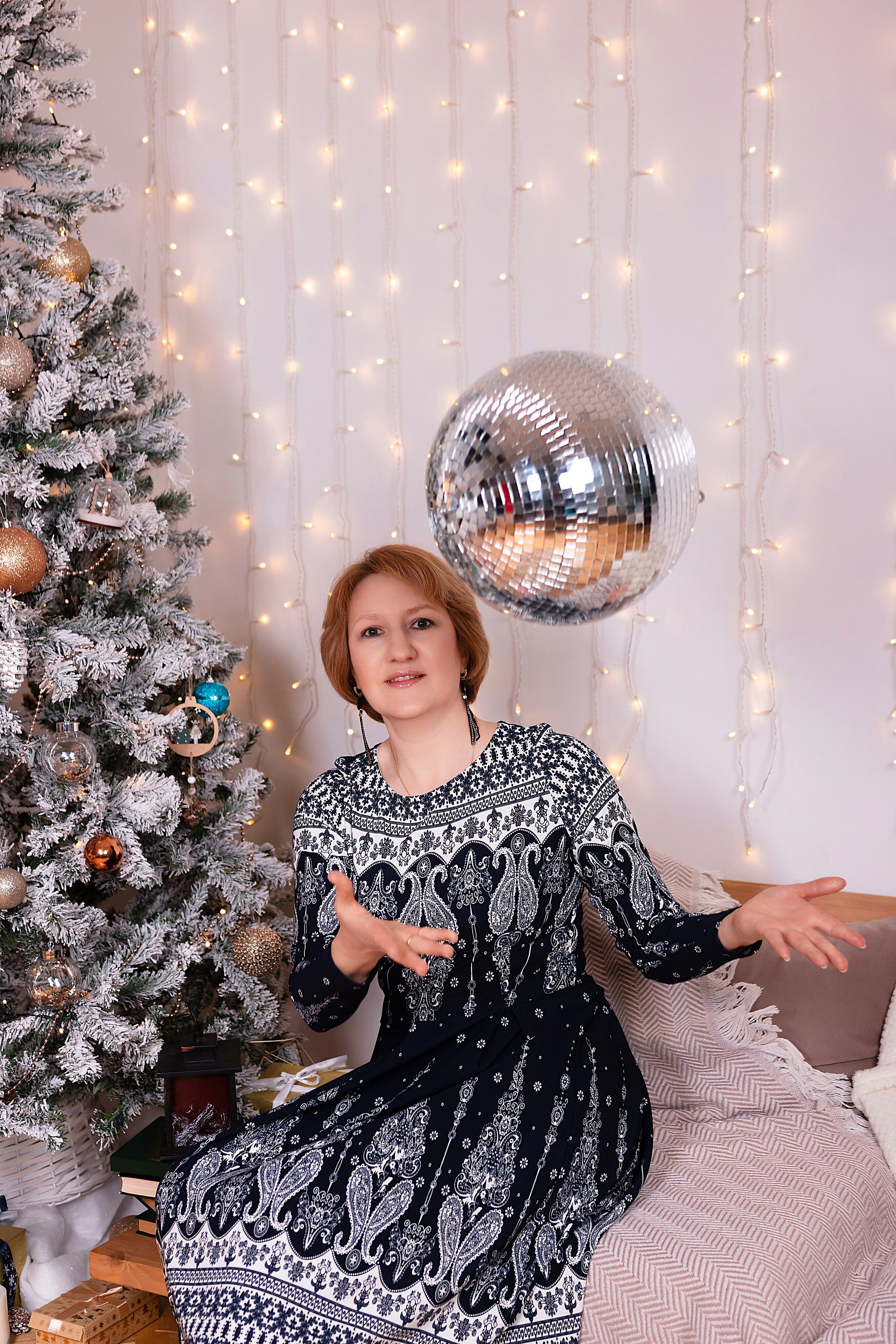 Новогодняя студийная съемка. Семейный и детский фотограф в Москве и Можайске Мария Бочкарева