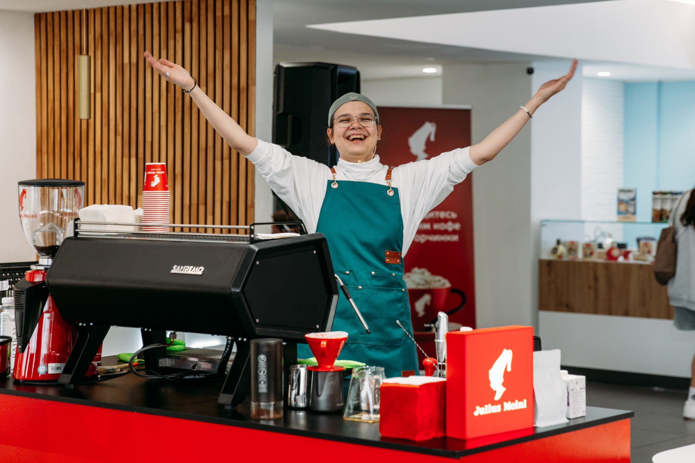 Чемпионат для бариста от Julius Meinl 2025. Фотограф в Иркутске Евгения Айвазова