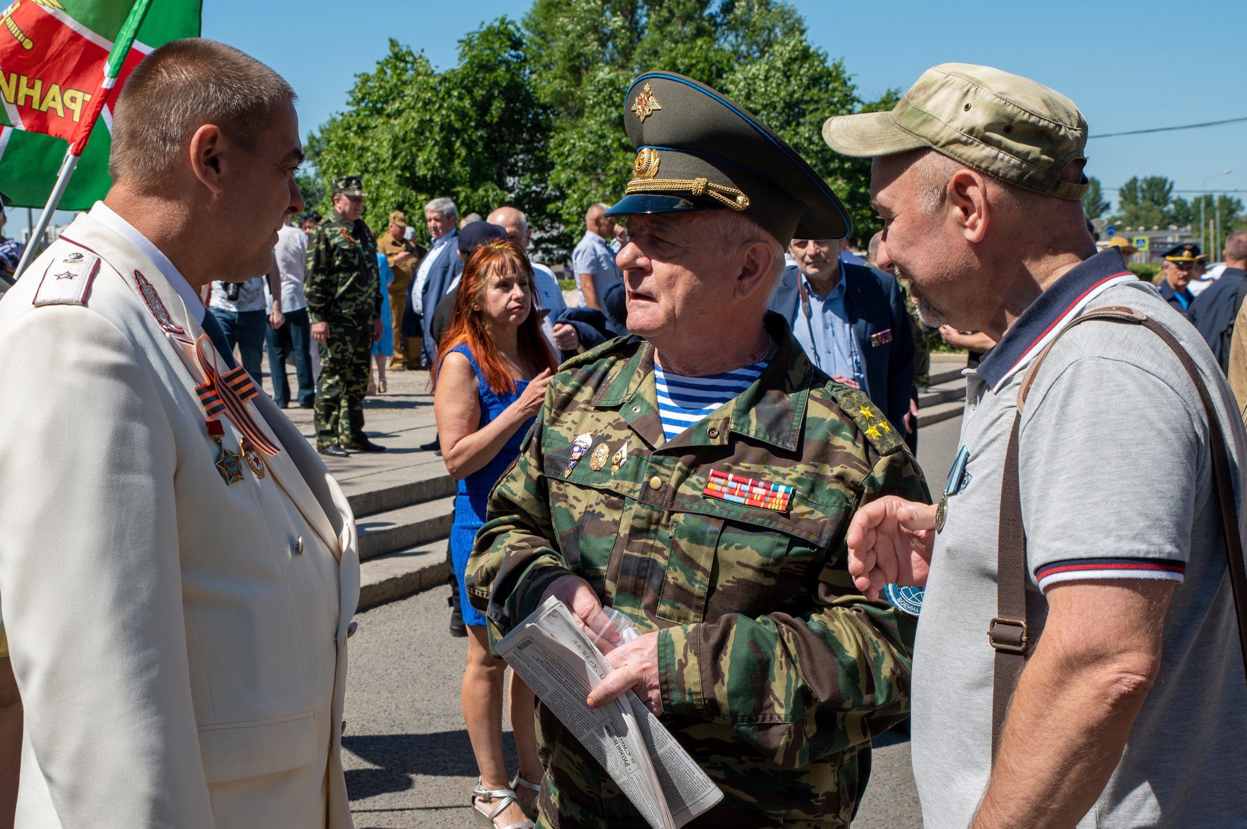 День ветеранов боевых действий 2022. Фотограф Роман Адлер