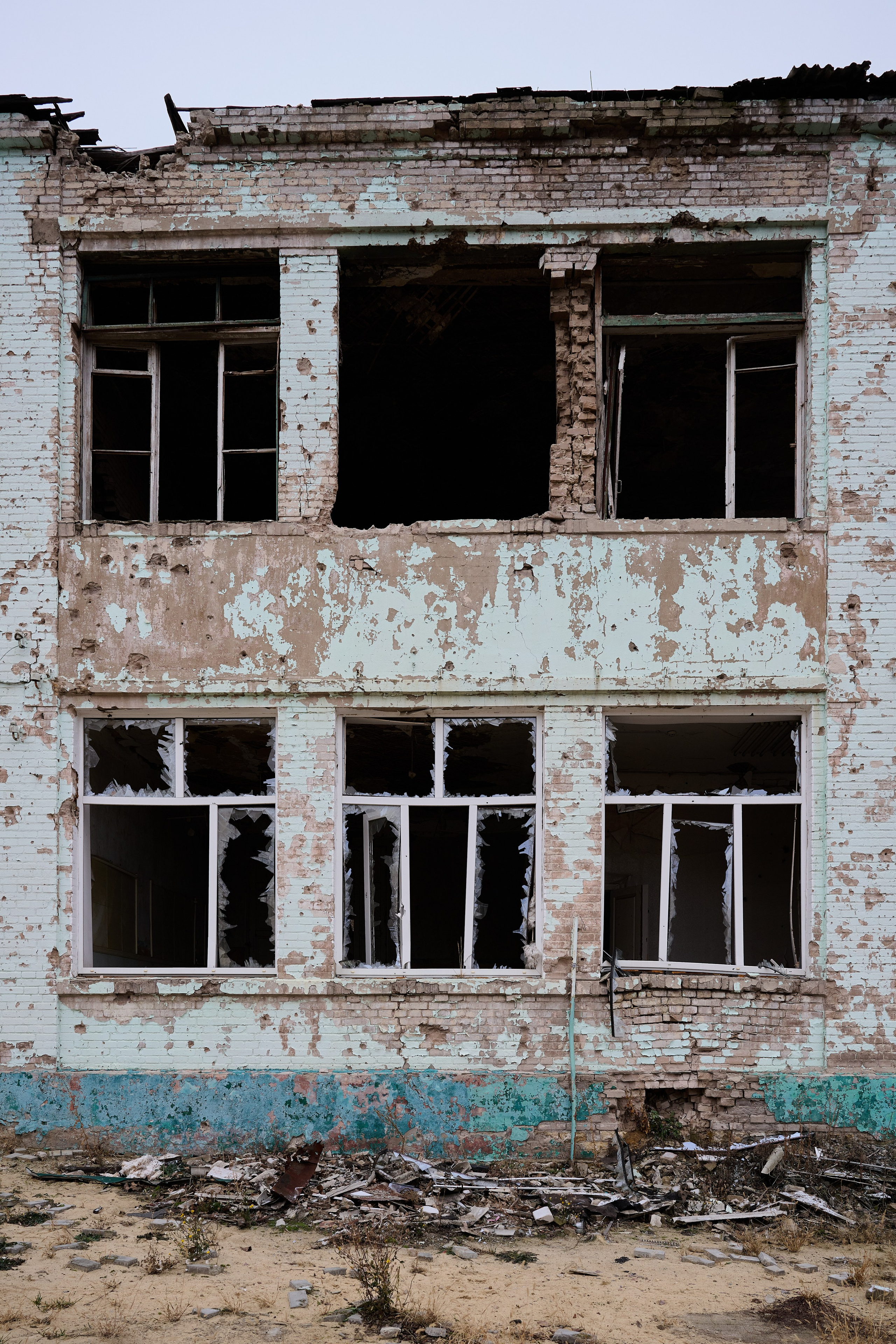 Лисичанск (Луганская область). Декабрь 2024 года. Фотограф Роман Адлер