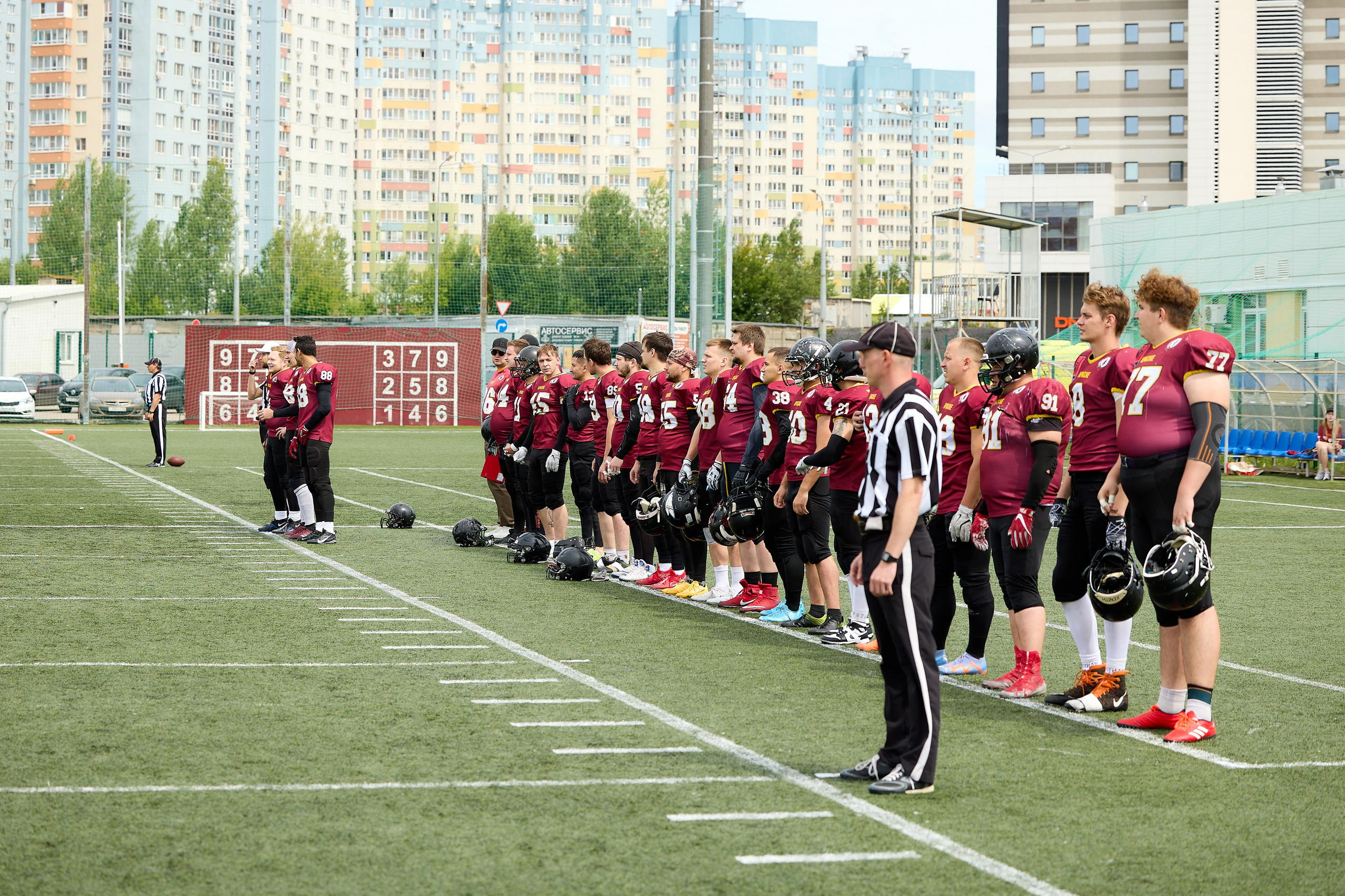 Американский футбол. Апачи — Фениксы. Светлана Родионова — фотограф спортивный и не только
