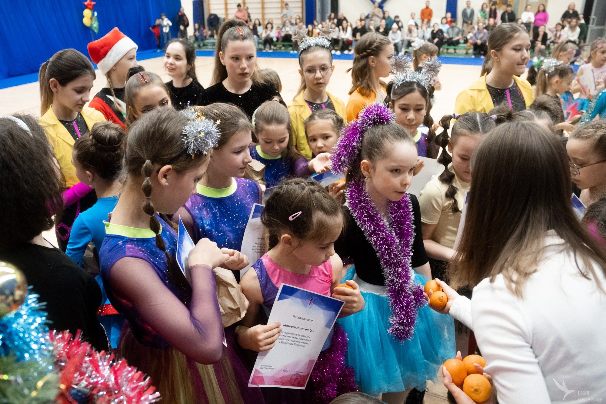 Новогодний фестиваль отделения спортивной школы Триумф и клуба Стимул. Репортажный фотограф в Казани Павел Серпокрылов