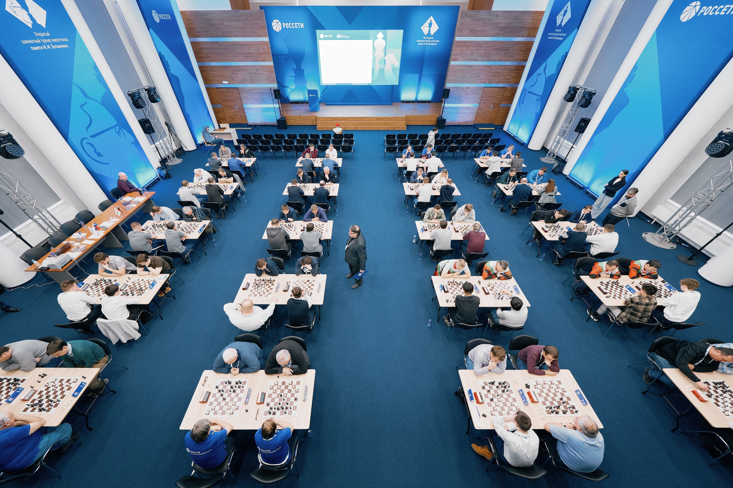 РОССЕТИ. Шахматный турнир. Репортажный фотограф Владимир Горбатенков | Москва