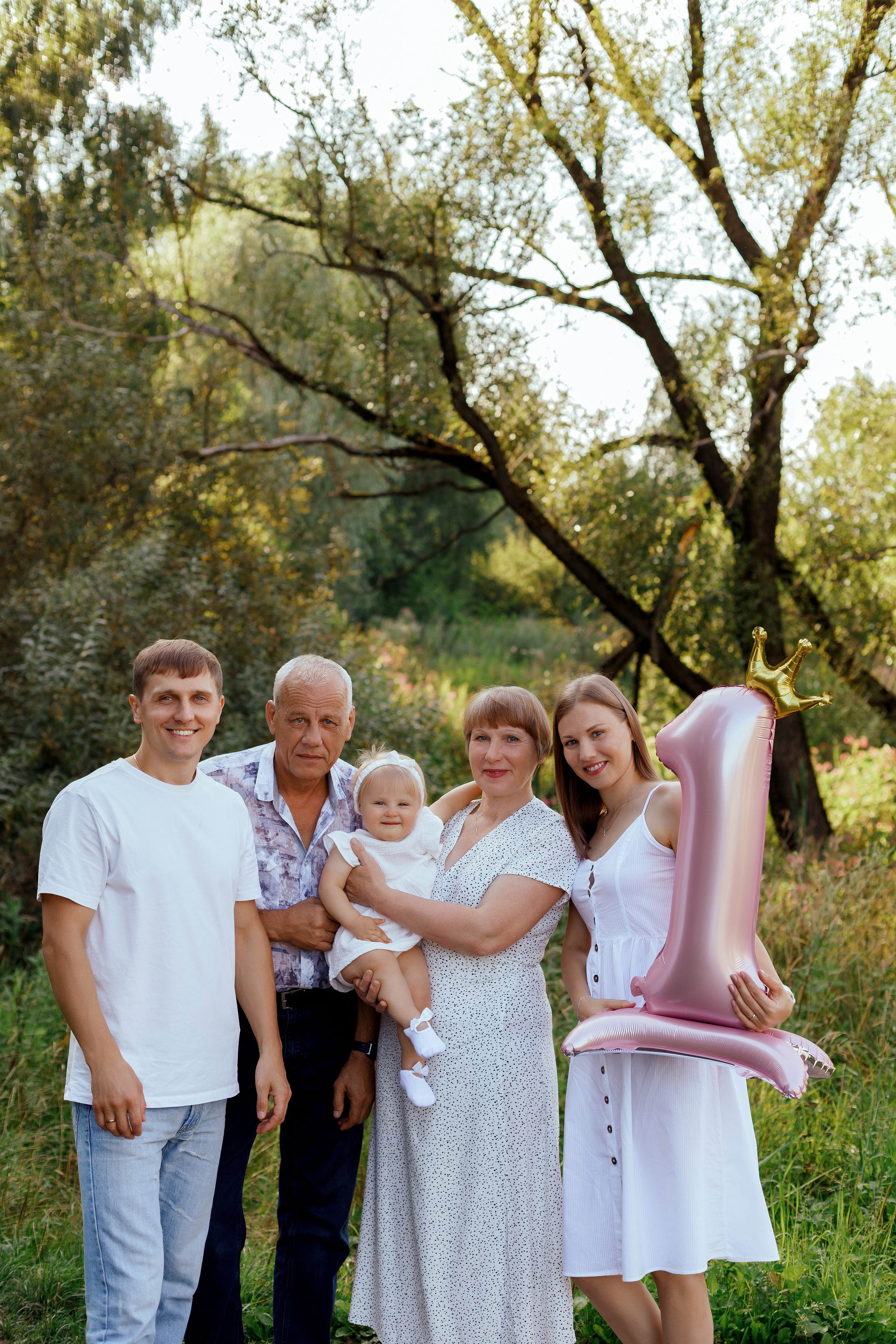 Летняя семейная фотосессия. Фотограф Александра Сыщенко