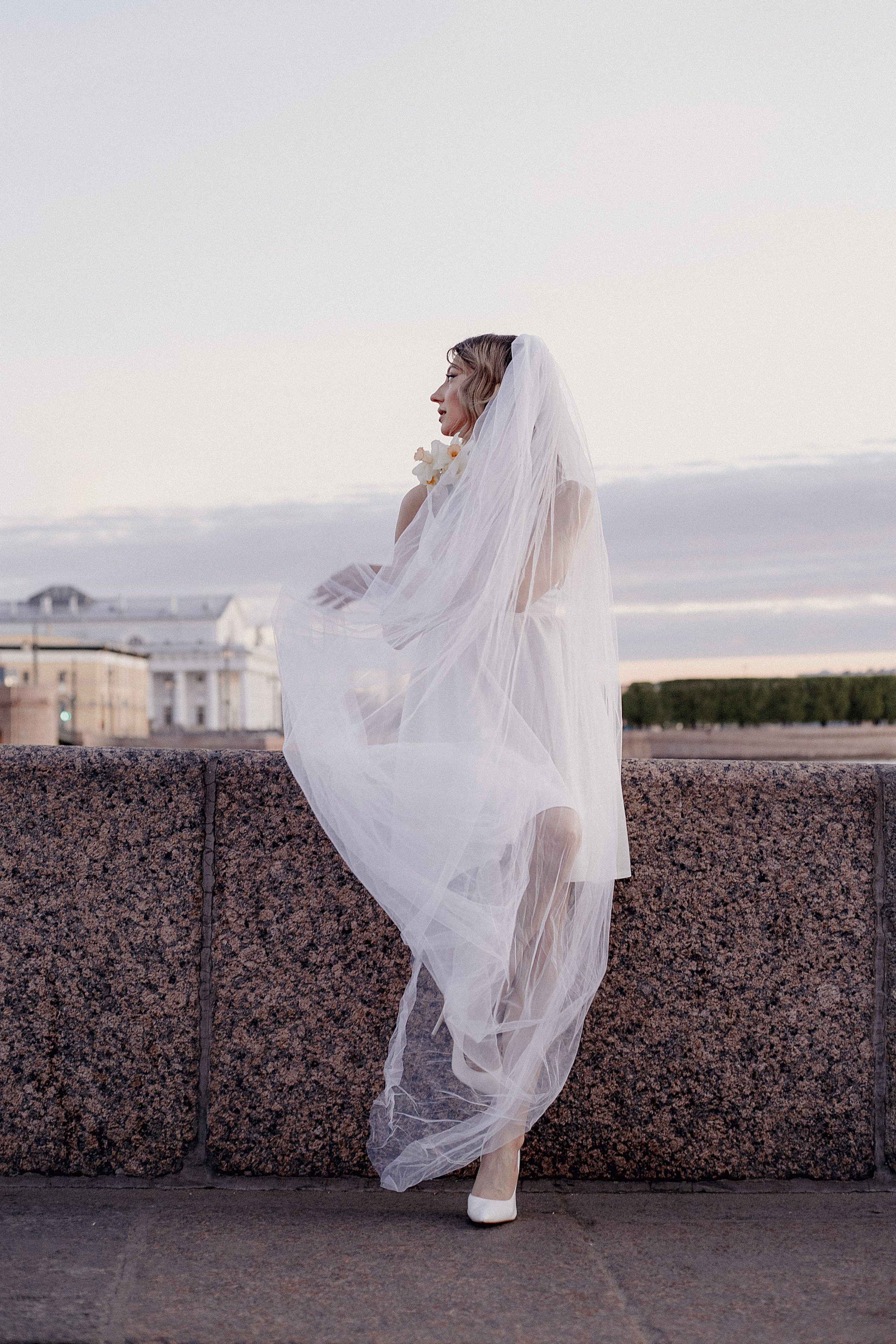 Свадебная в белые ночи. Свадебный фотограф Санкт-Петербург  Москва