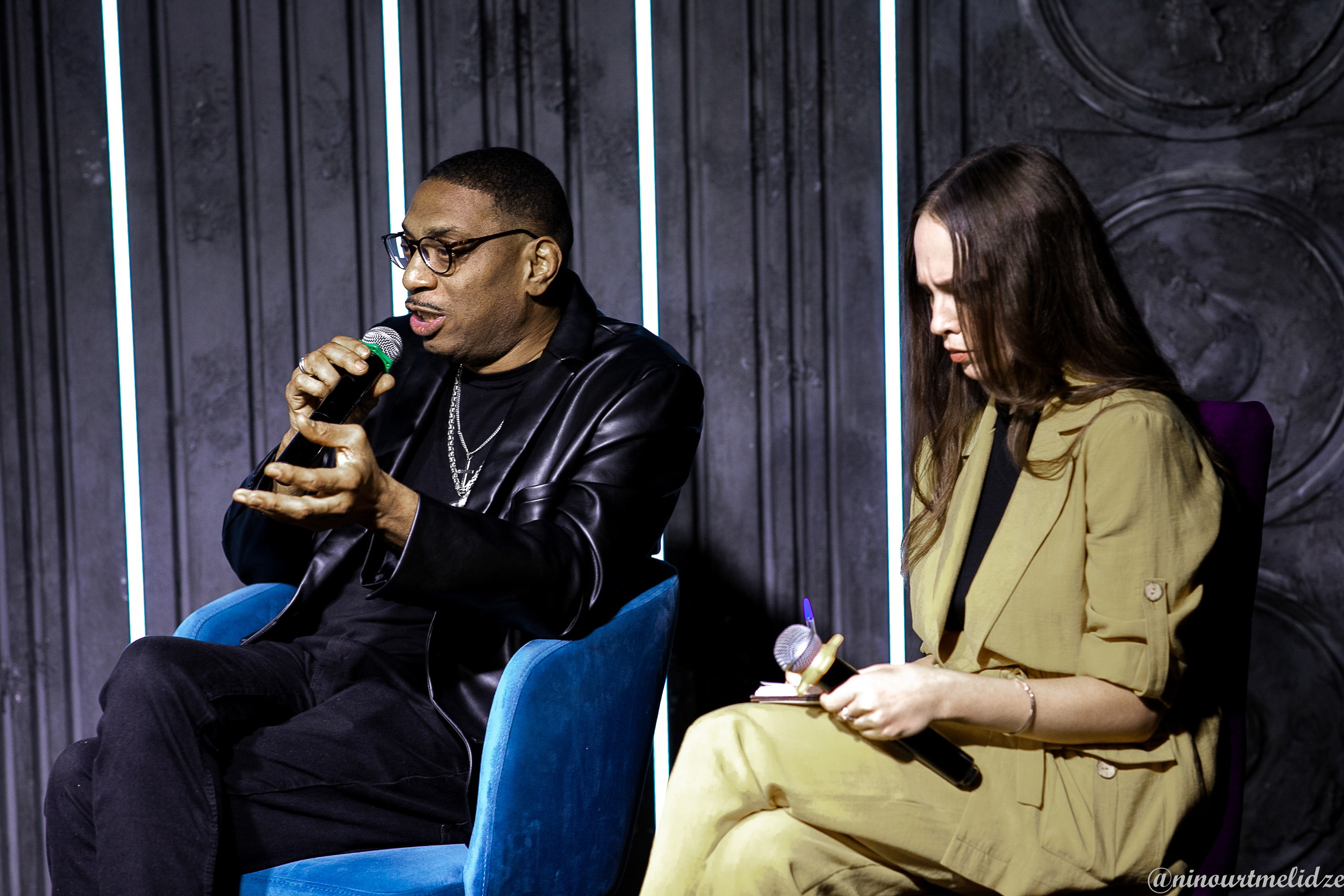 Пресс конференция Kevin Maccoy. Art photographer Nino