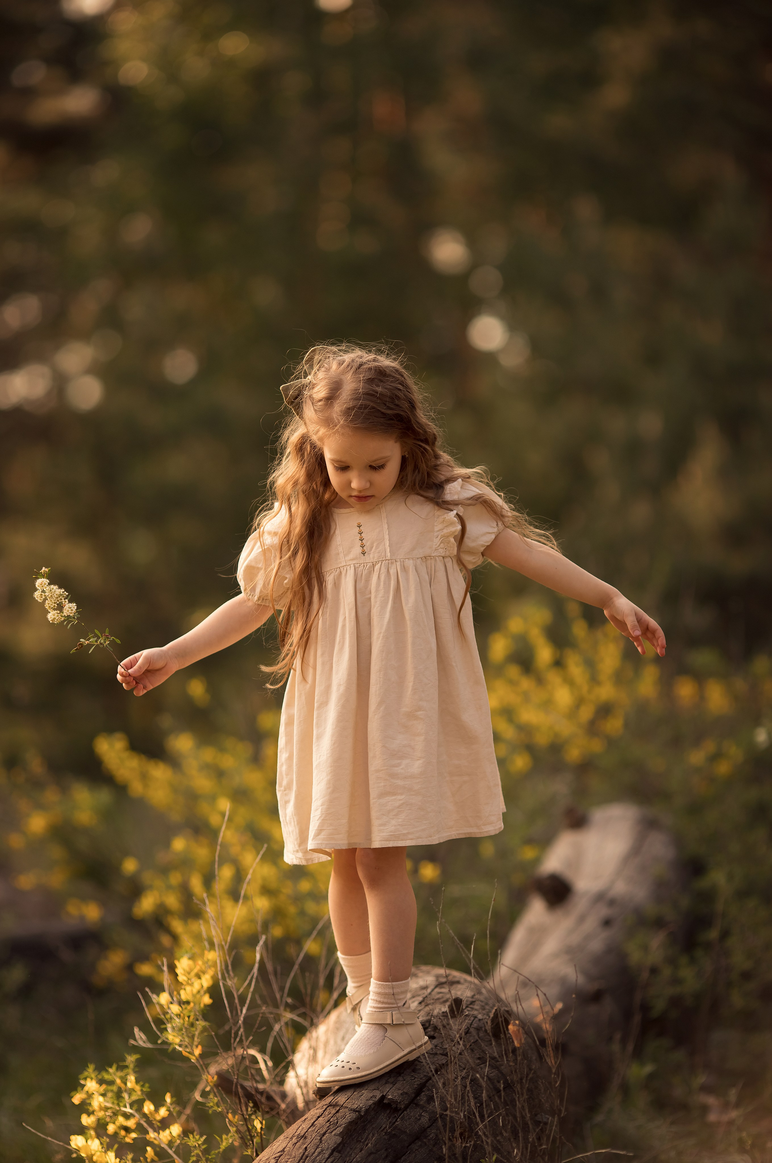 В весеннем лесу. Семейный и детский фотограф в Саратове Полина Коткина