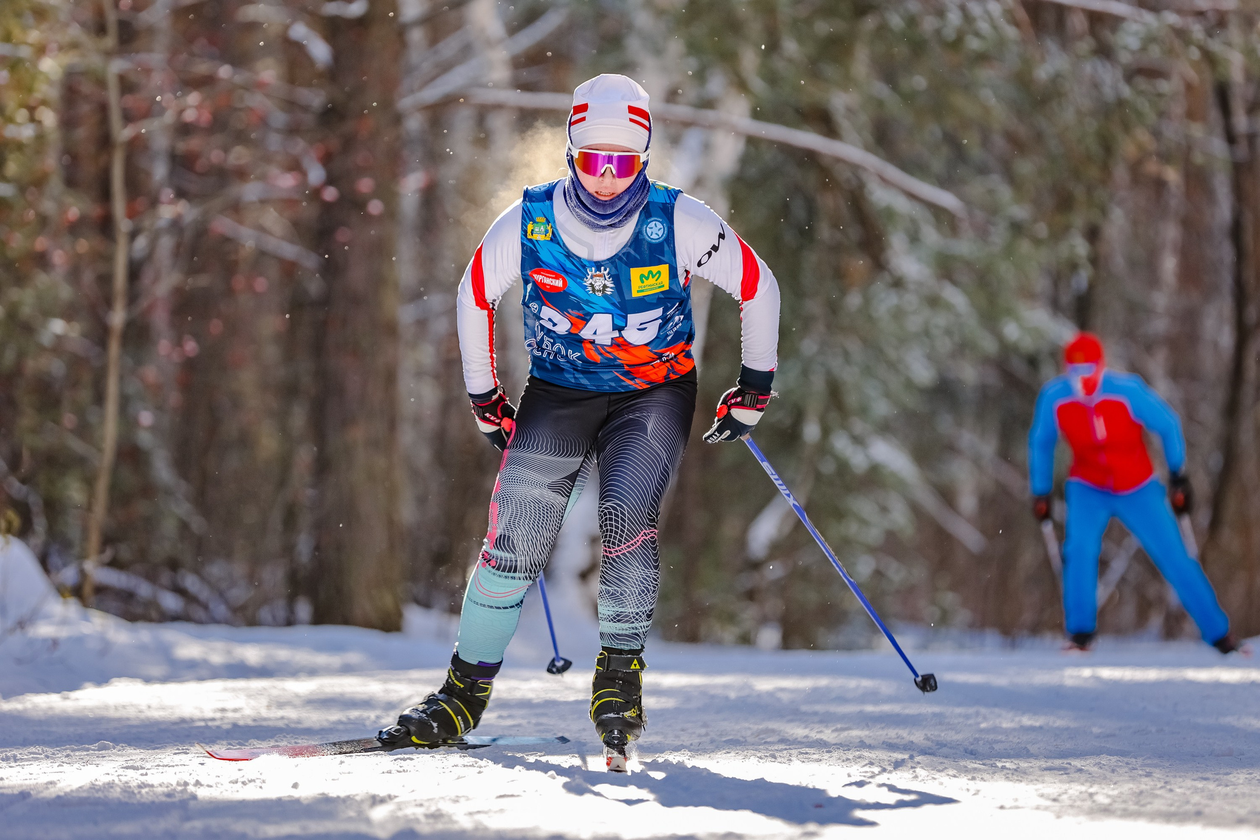 Лыжные гонки. Спортивный и репортажный фотограф в Екатеринбурге Пустовая Аделя