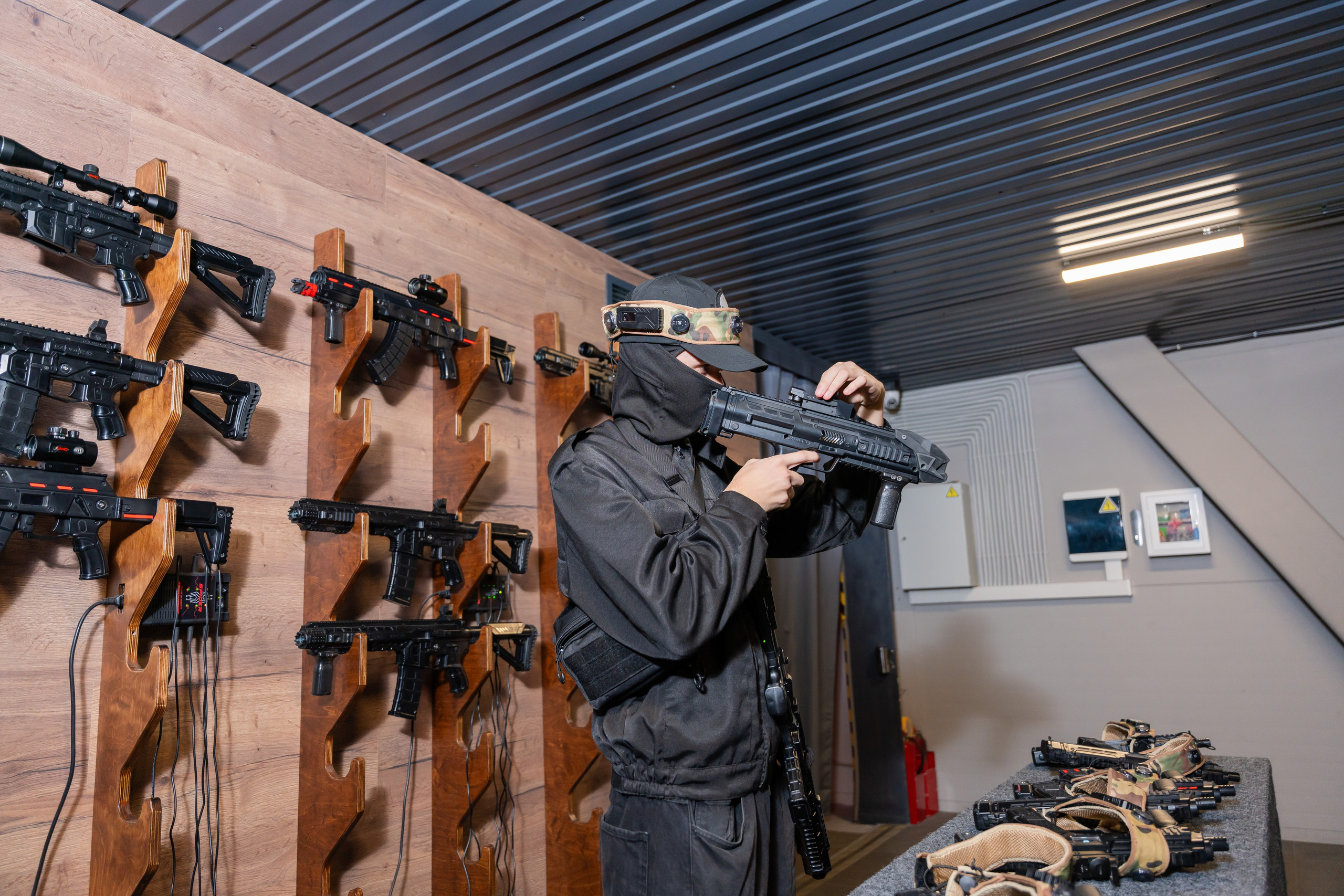 Лазертаг. Фотограф Юлия Попова