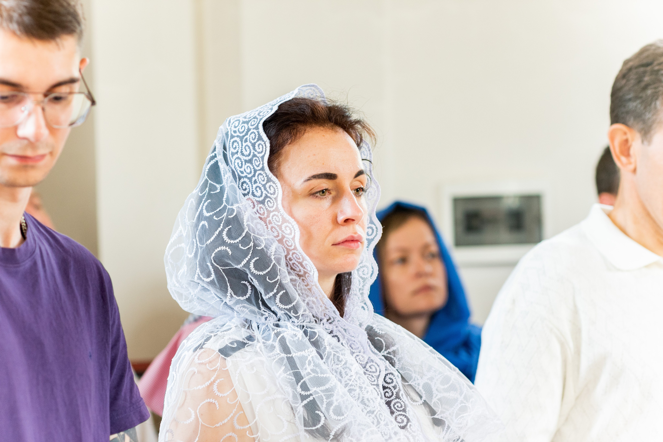 Крещение Ники. Фотограф Юлия Попова