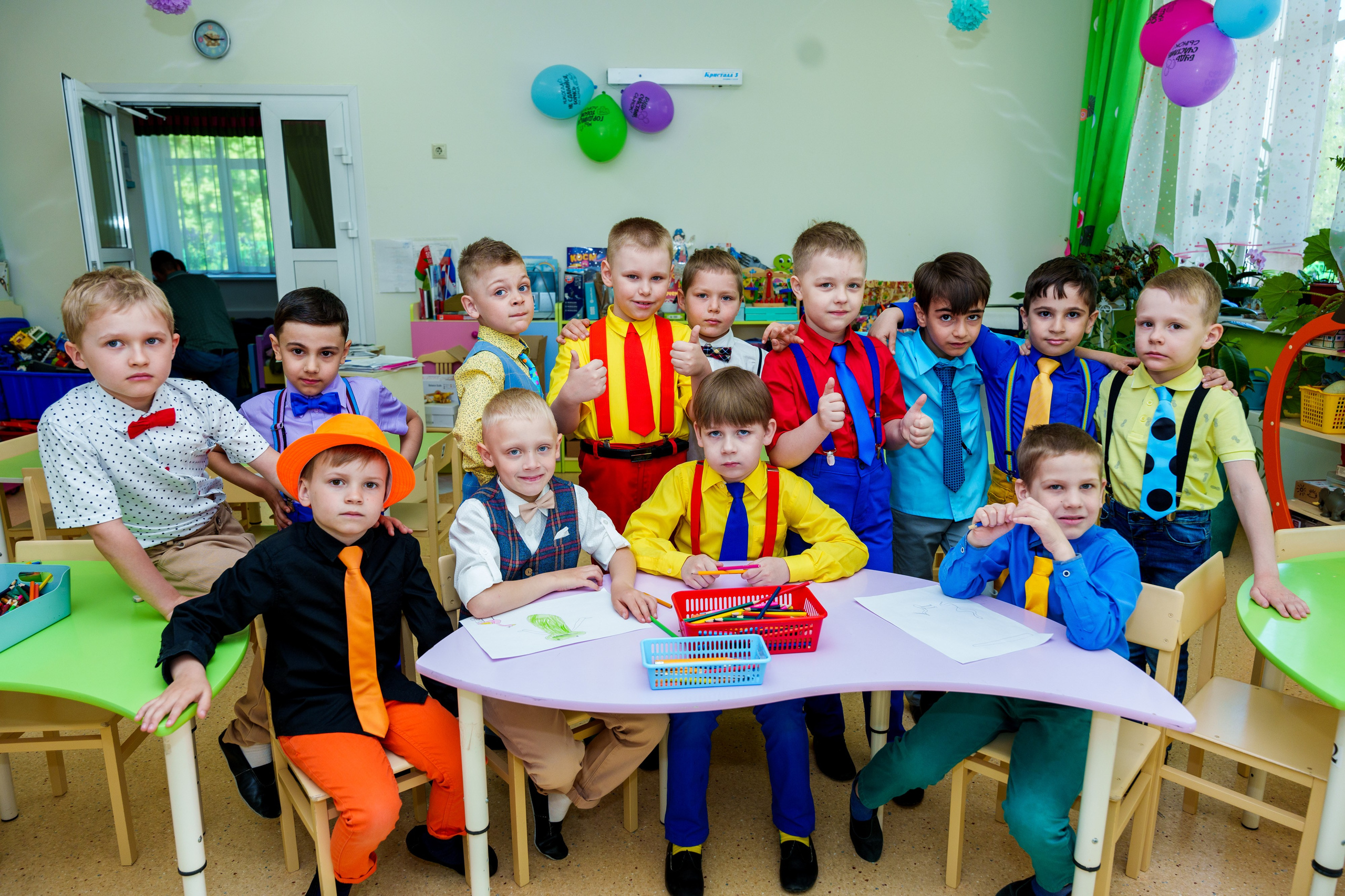 Выпускные в саду. Фотограф Юлия Попова